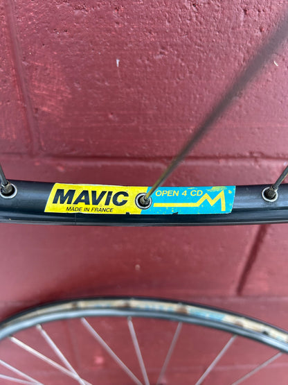 Mavic Open 4 CD Campagnolo EXA Drive 8 Speed 700c Wheelset