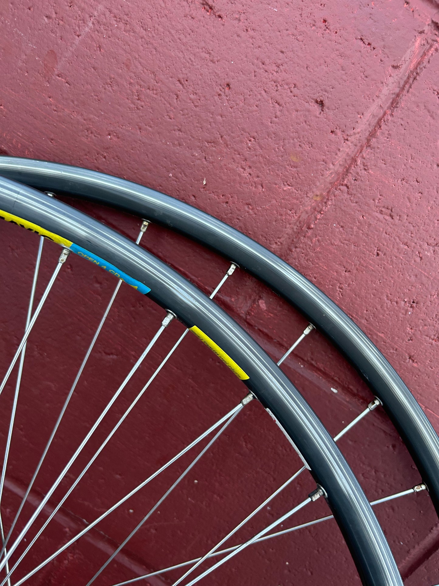 Mavic Open 4 CD Campagnolo EXA Drive 8 Speed 700c Wheelset