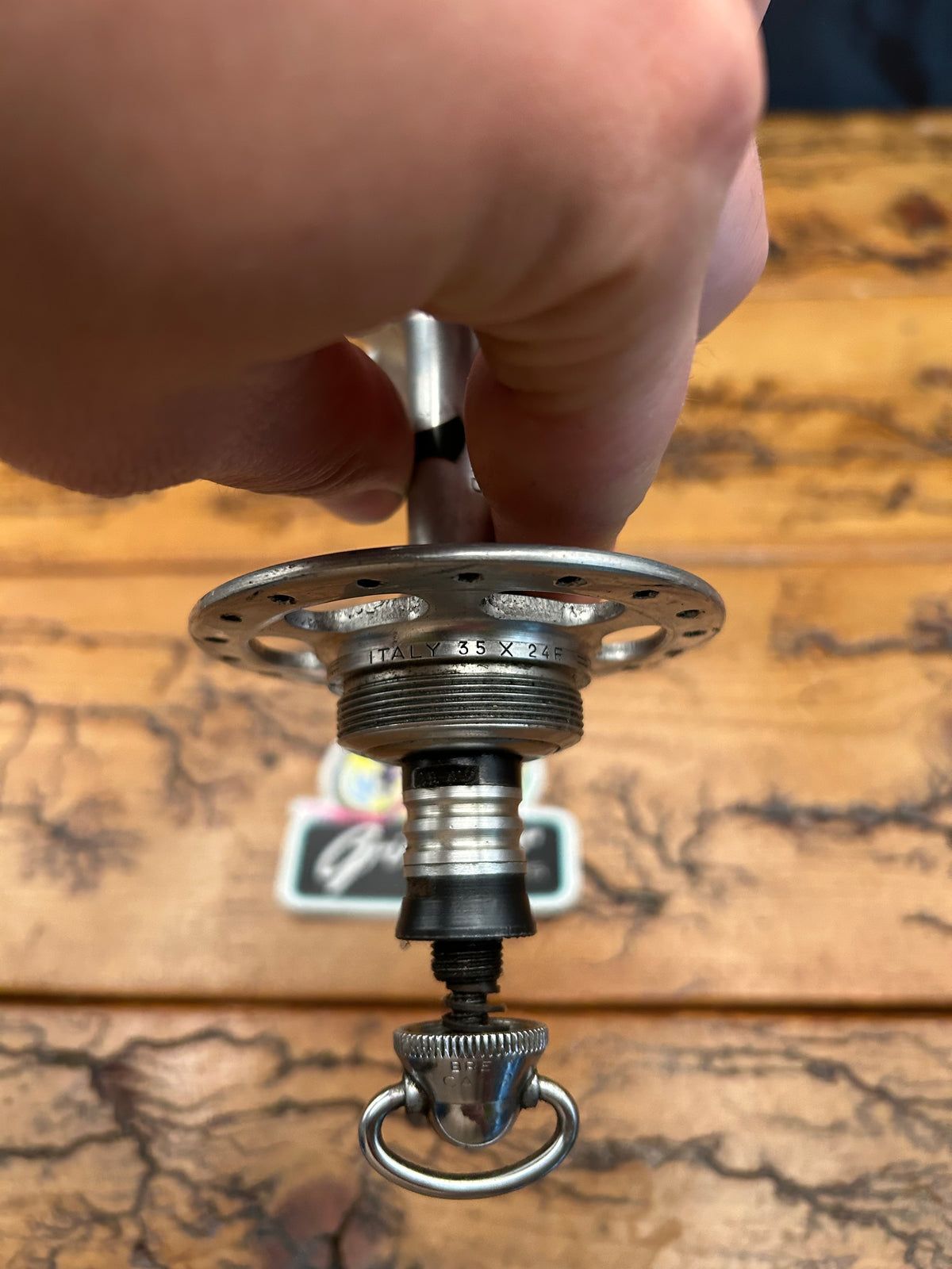 Campagnolo Record 1035 High Flange 36 Hole 126mm Rear Hub