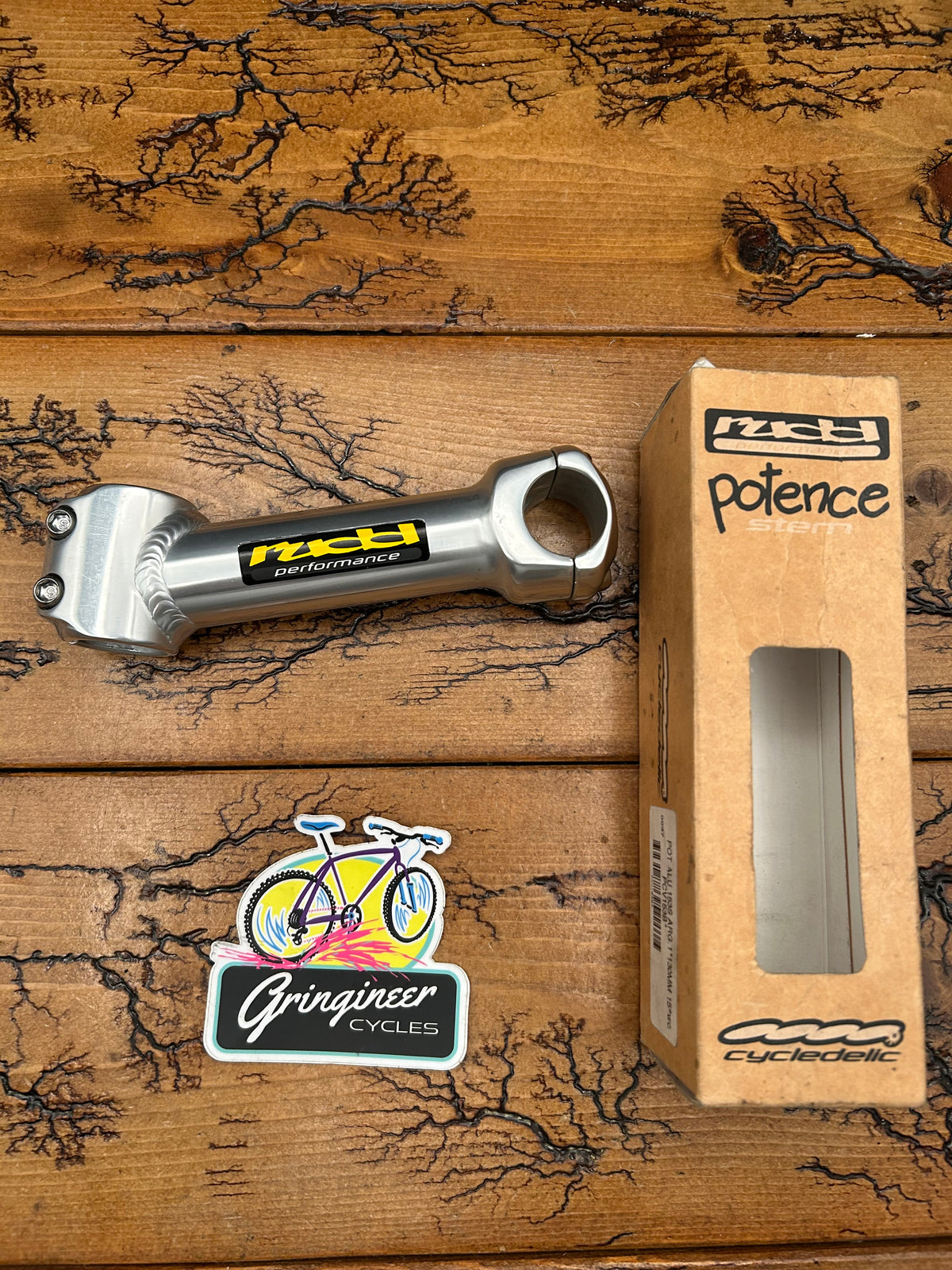 Sunn Rudd Performance 130mm 15 Degree 25.4mm 1 Inch Threadless Stem NOS