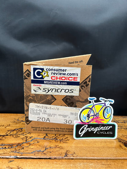 Syncros Silver 1 1/8 Threadless Headset NOS