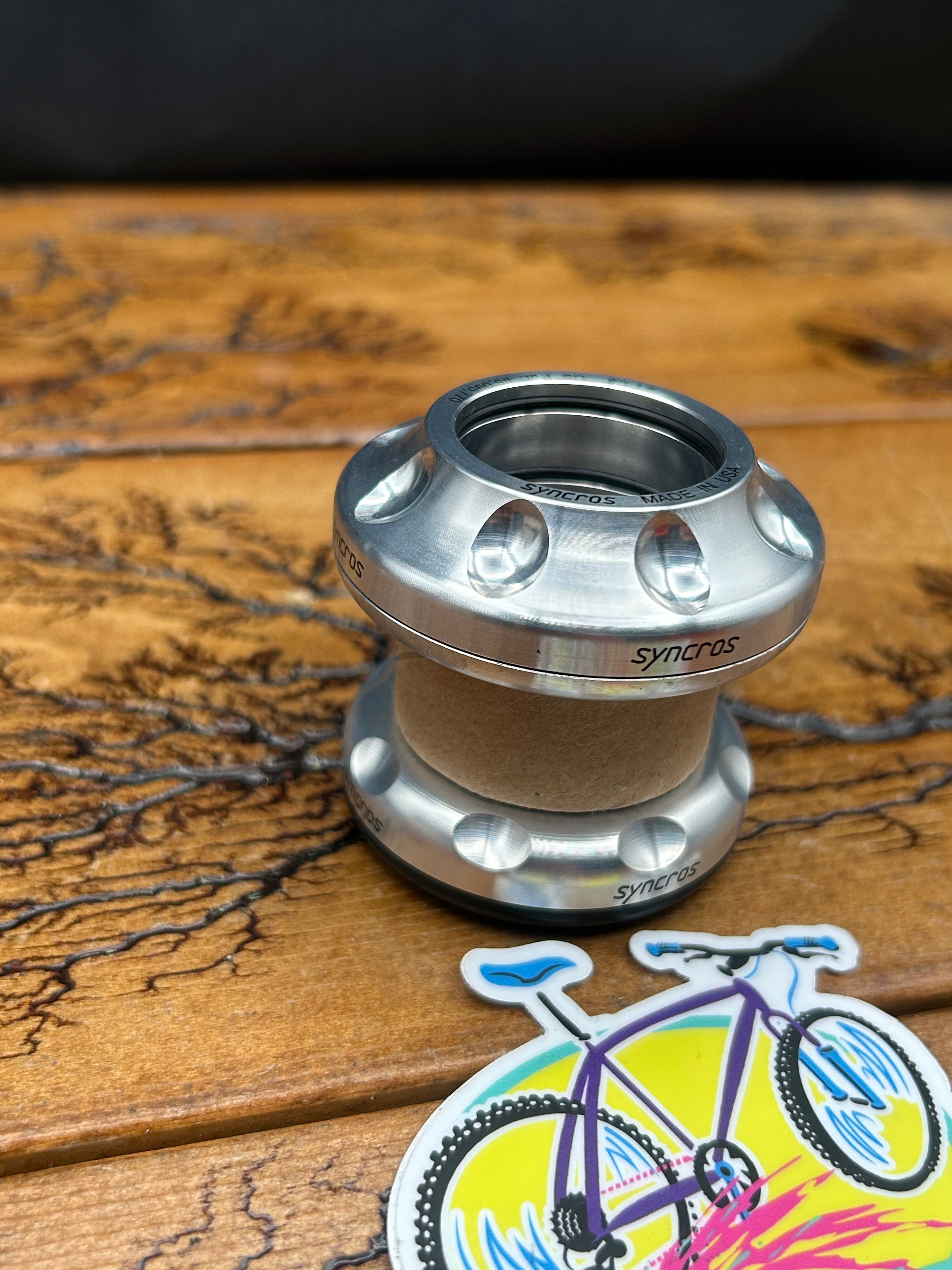 Syncros Silver 1 1/8 Threadless Headset NOS – Gringineer Cycles