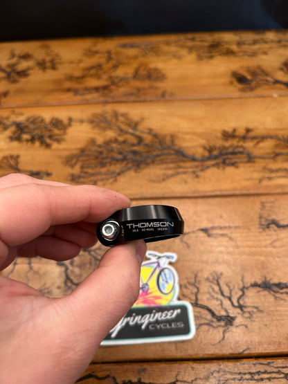 Thomson 28.6mm Black Seatpost Clamp New