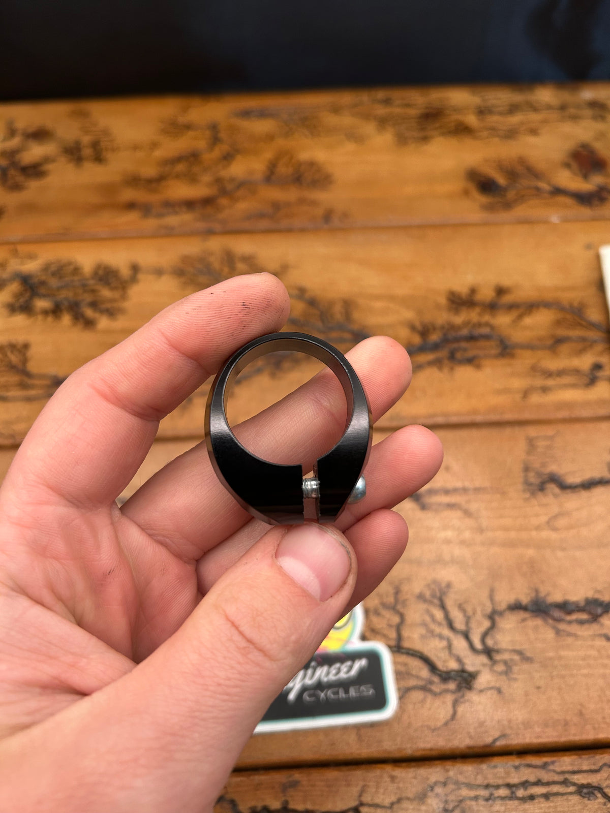Thomson 28.6mm Black Seatpost Clamp New