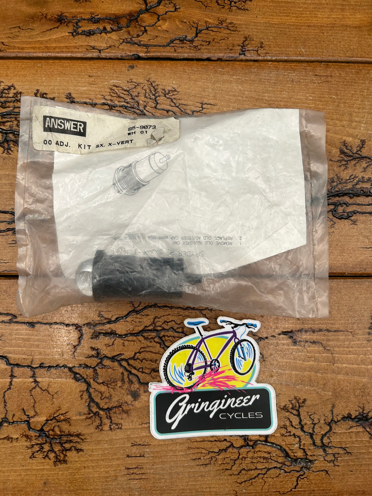 Answer Manitou SX X-Vert Preload Adjuster Knob Kit NOS