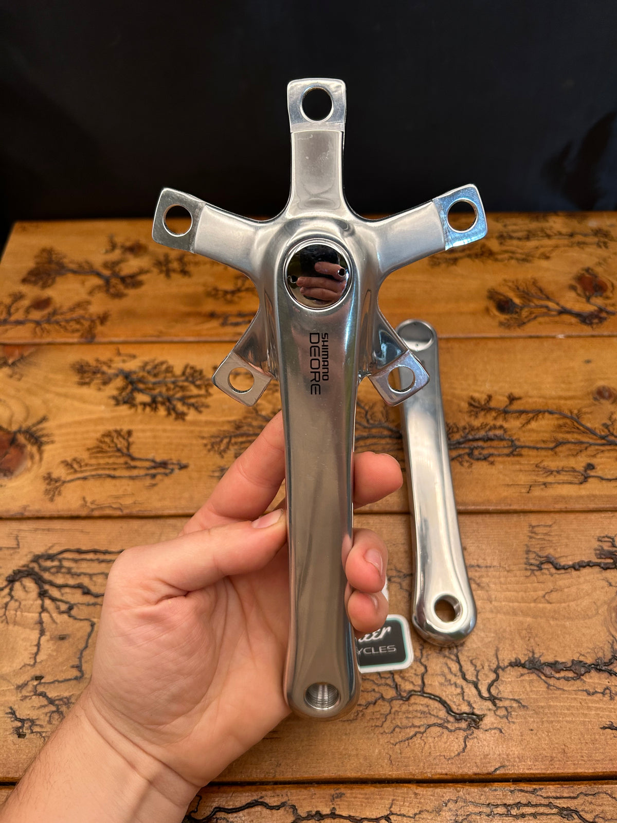 Shimano Deore FC-MT60 175mm Front Tandem Crankset NOS