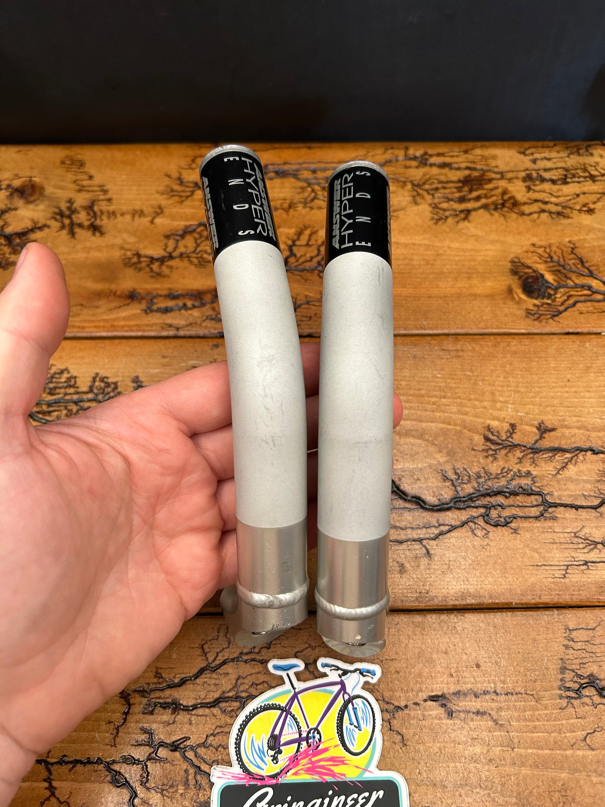 Answer Silver Hyper Ends Bar Ends