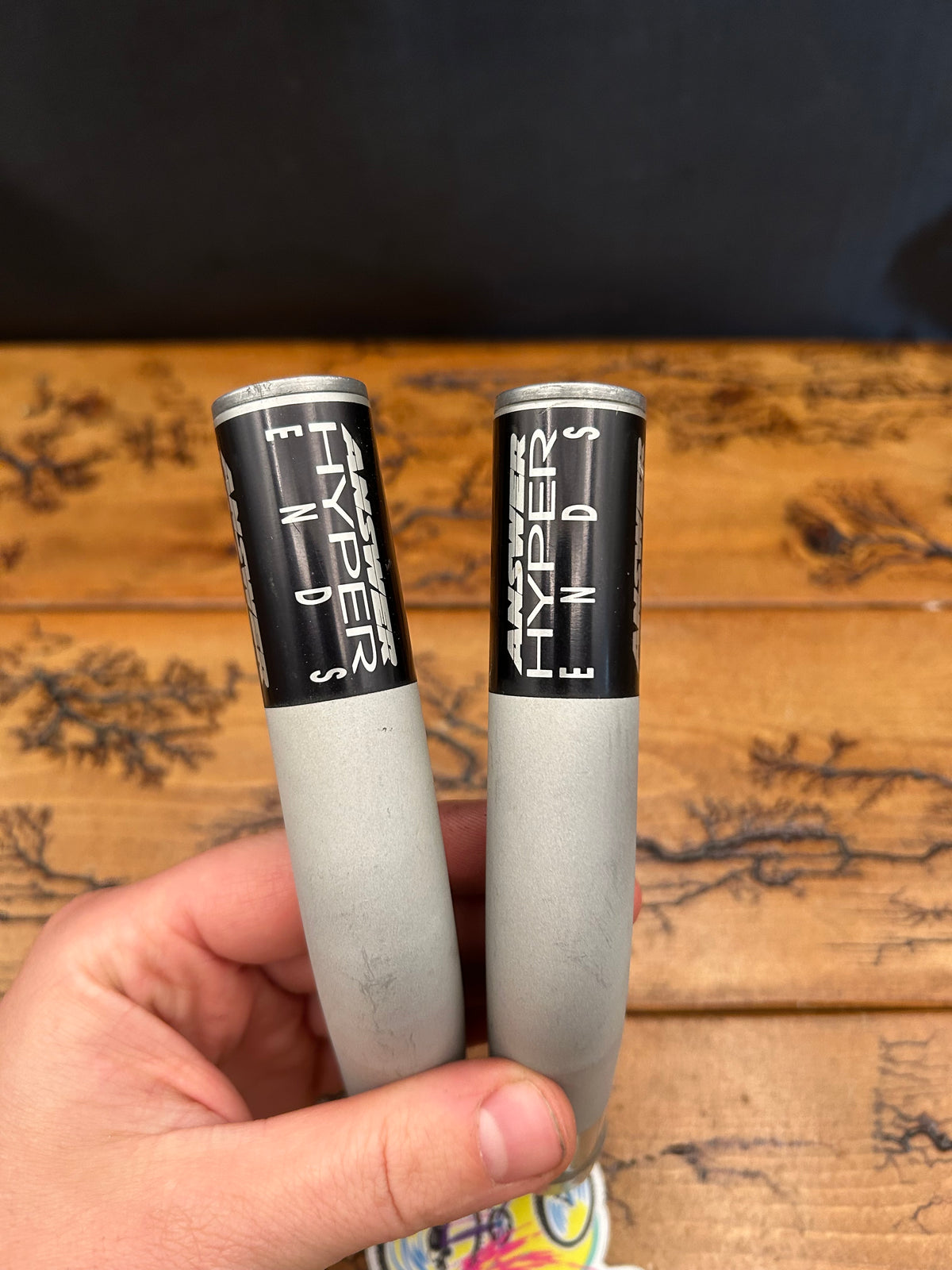 Answer Silver Hyper Ends Bar Ends