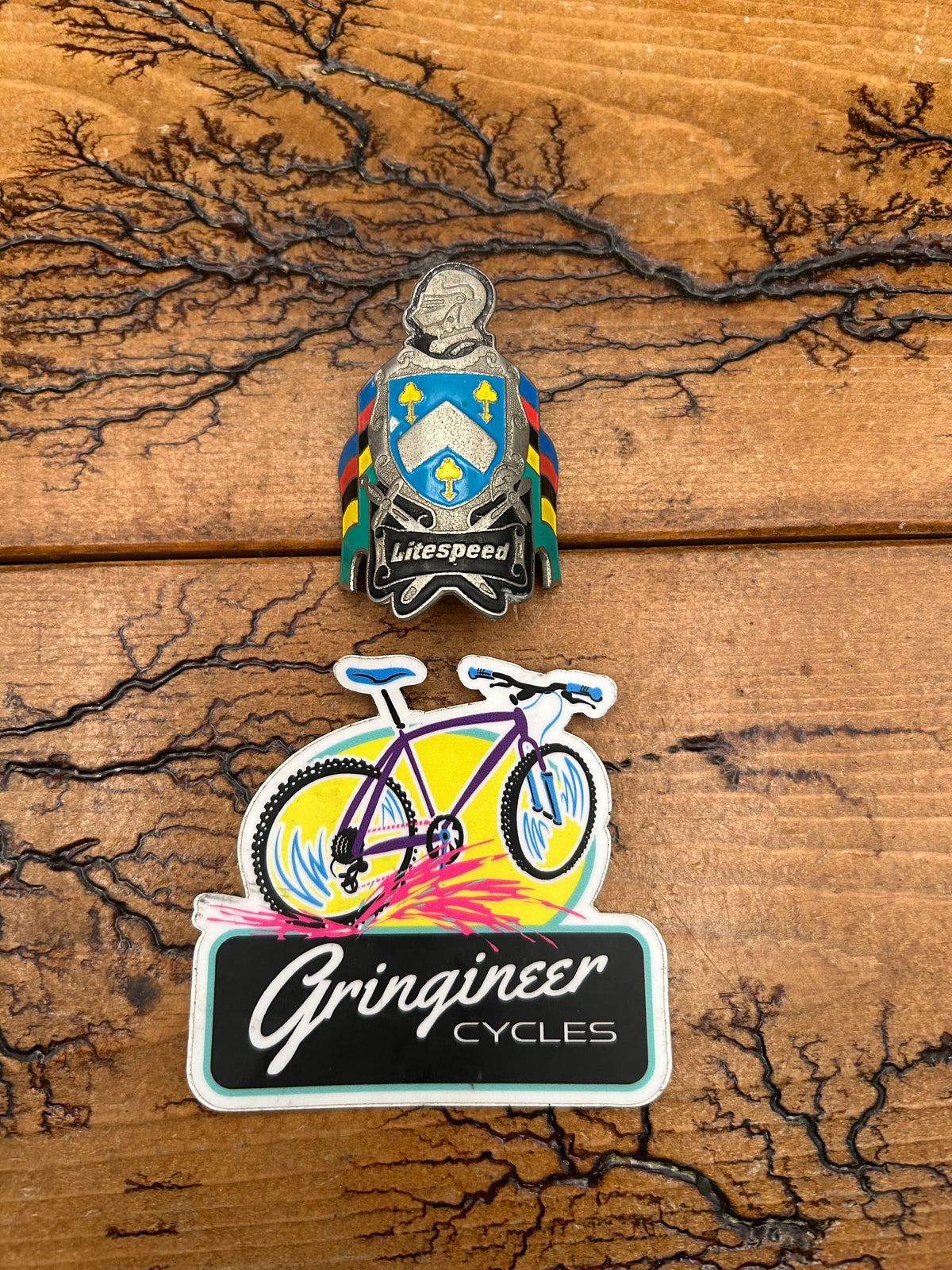 Litespeed Metal Head Badge