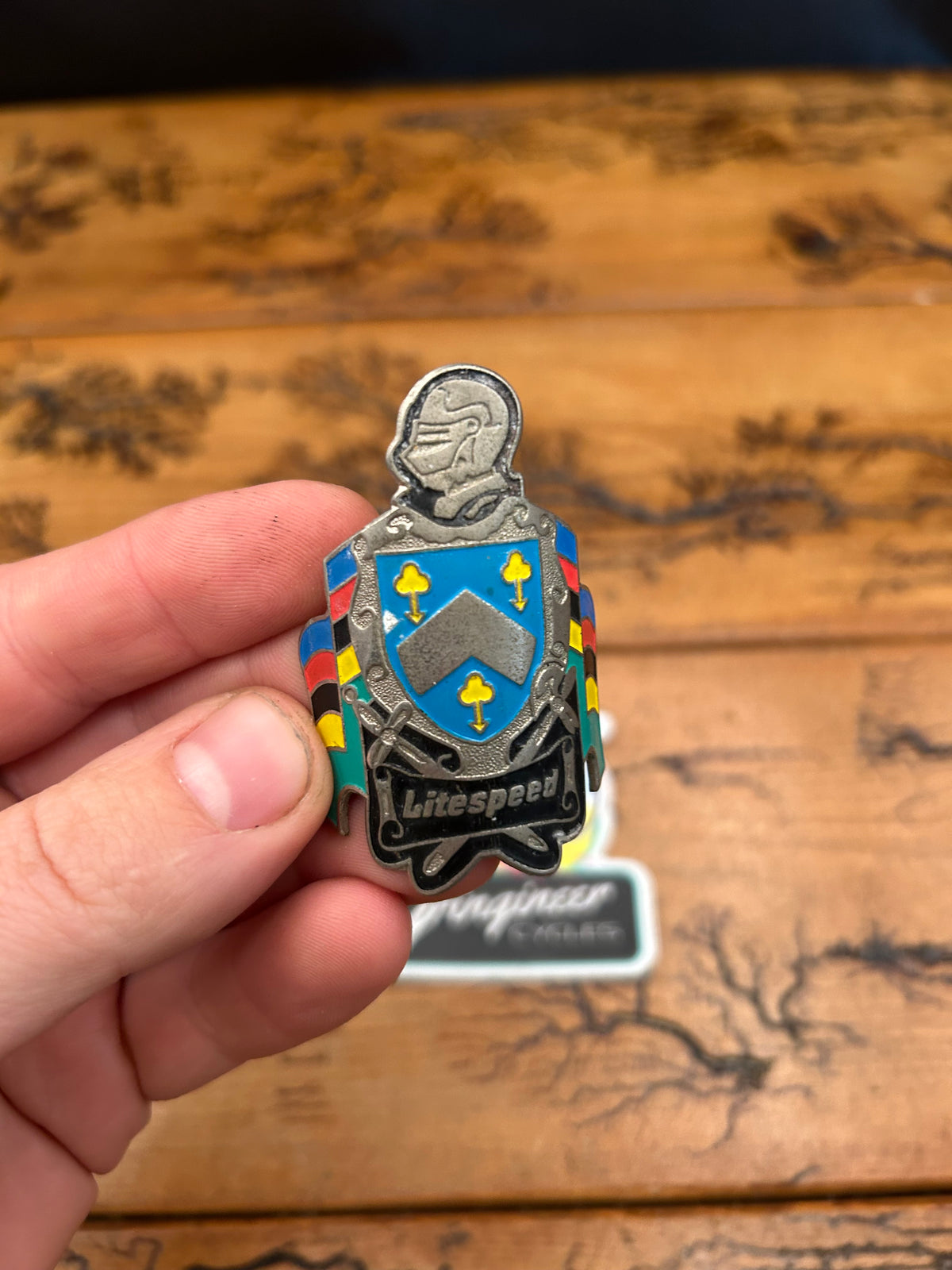 Litespeed Metal Head Badge