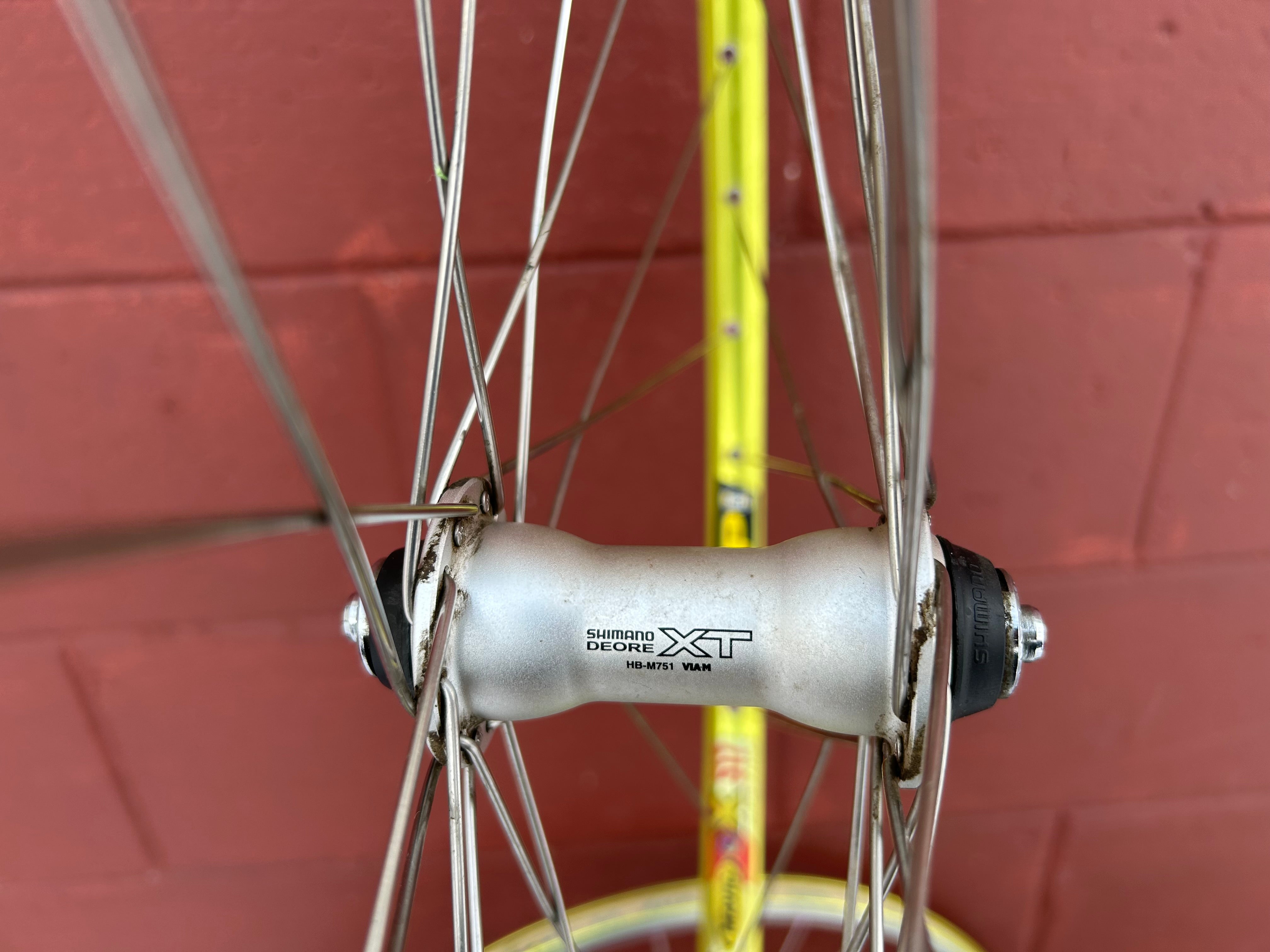 Mavic X517 SUP Citron Deore XT M750 26