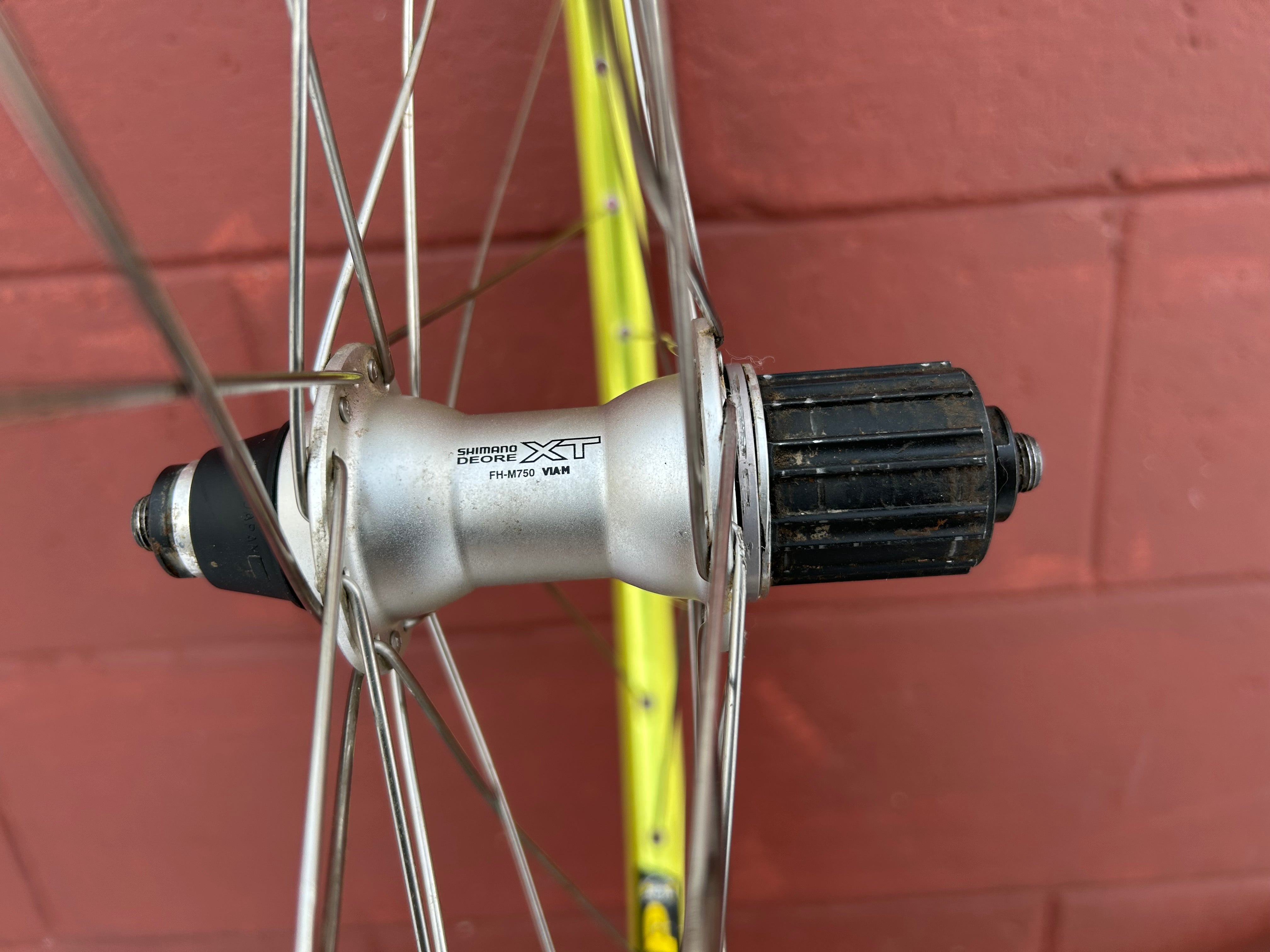 Mavic X517 SUP Citron Deore XT M750 26