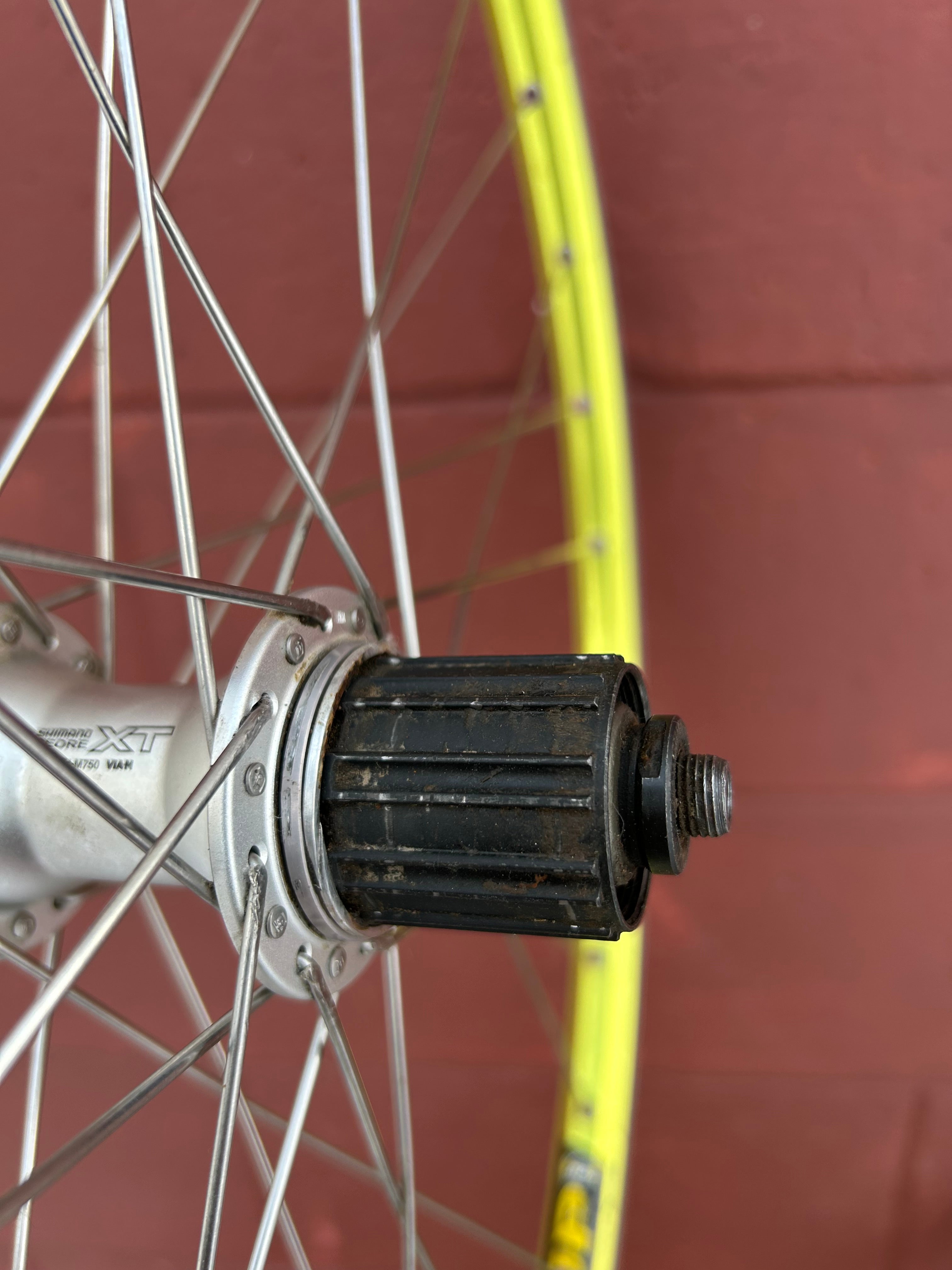 Mavic X517 SUP Citron Deore XT M750 26