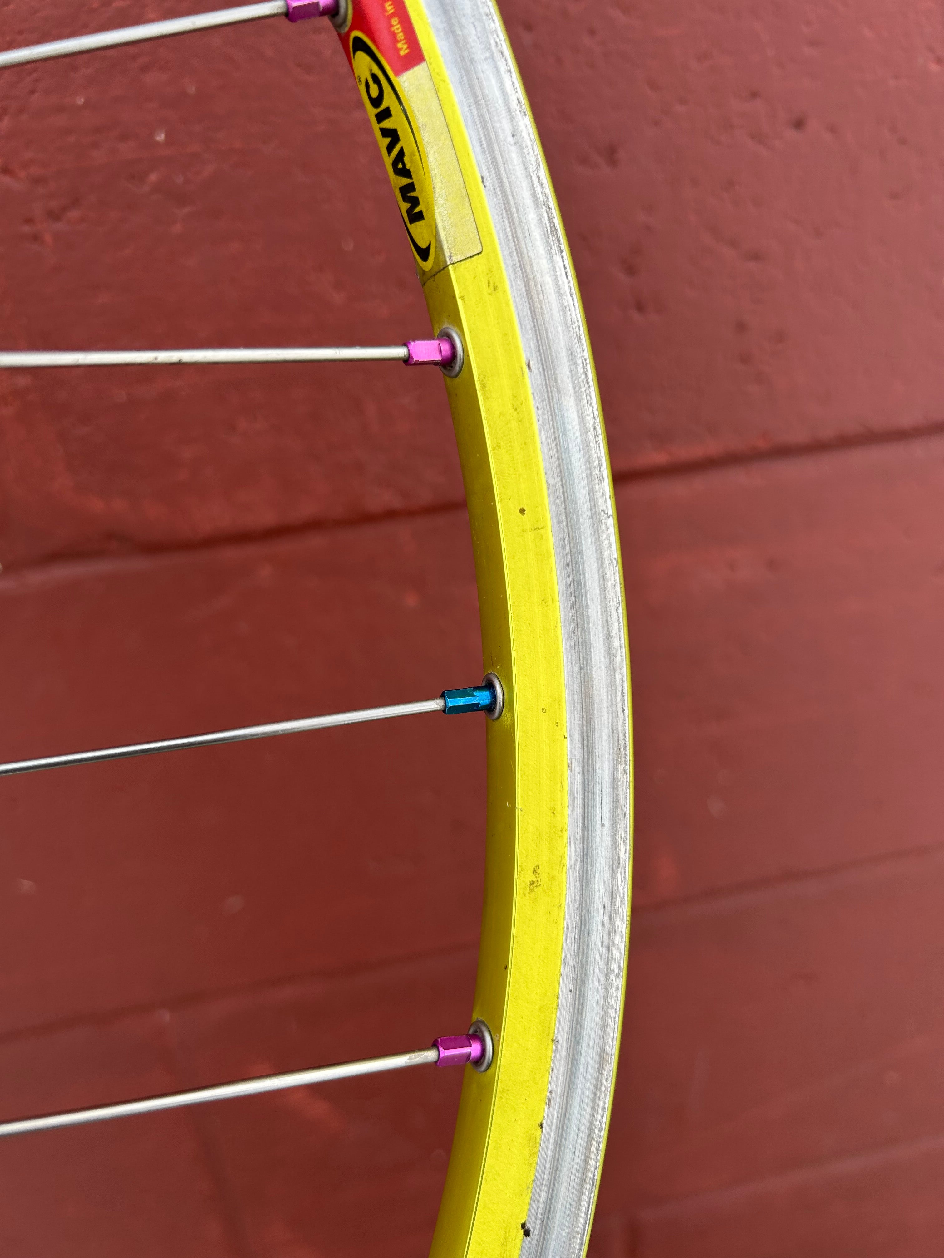 Mavic X517 SUP Citron Deore XT M750 26
