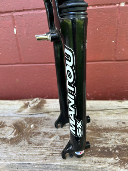 Manitou SX Black 26" Rim / Disc Brake 1 1/8 Threadless Suspension Fork