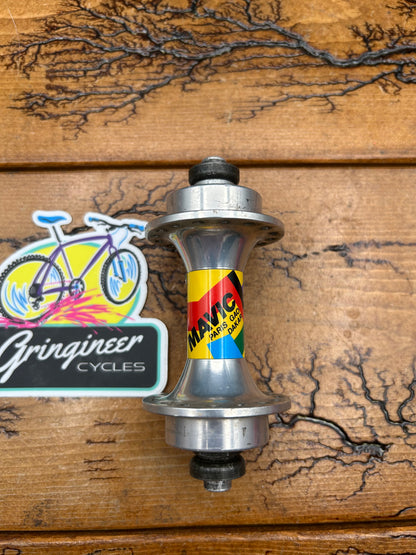 Mavic Paris Gao Dakar Silver 32 Hole Front Hub