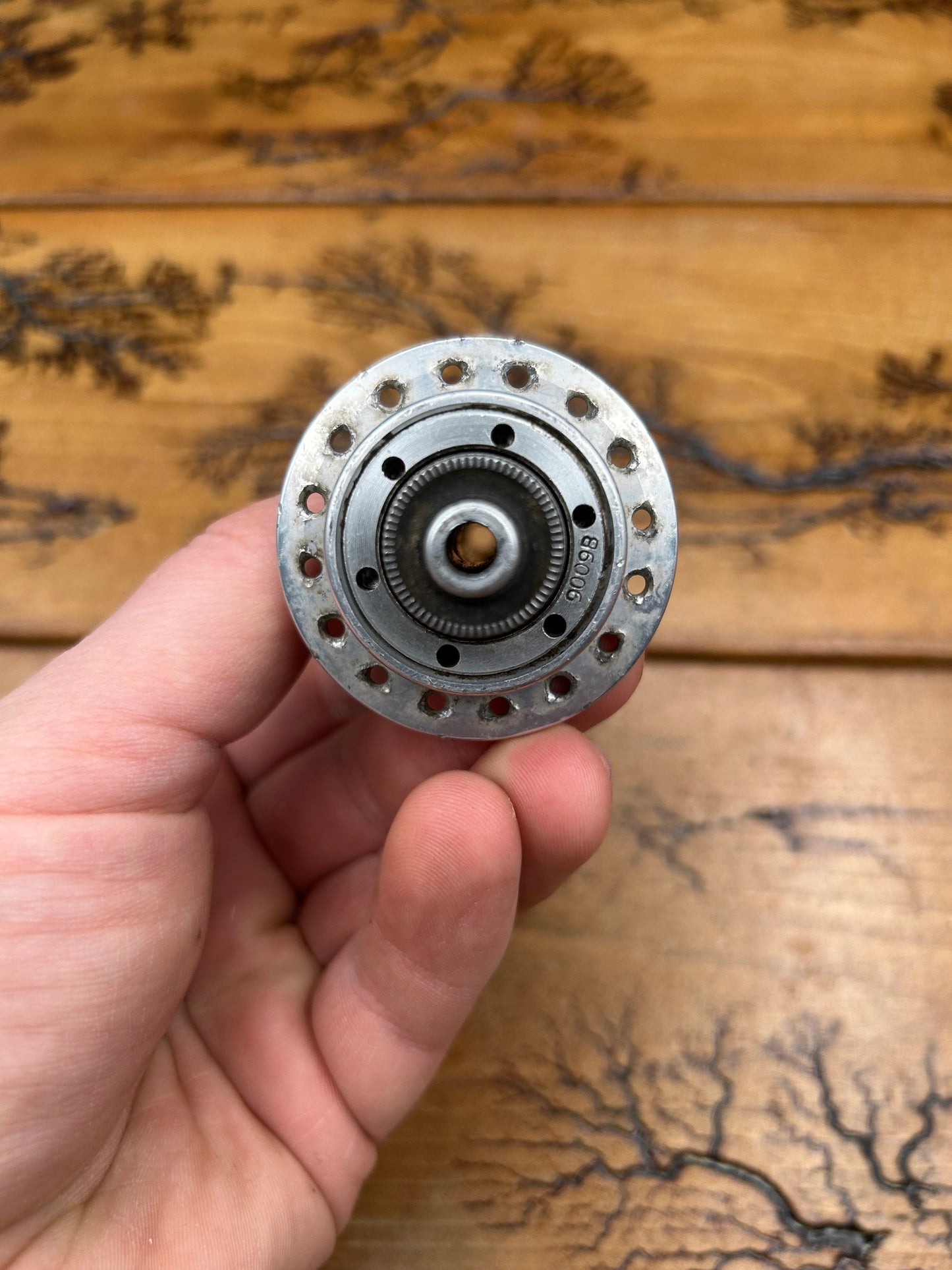 Mavic Paris Gao Dakar Silver 32 Hole Front Hub