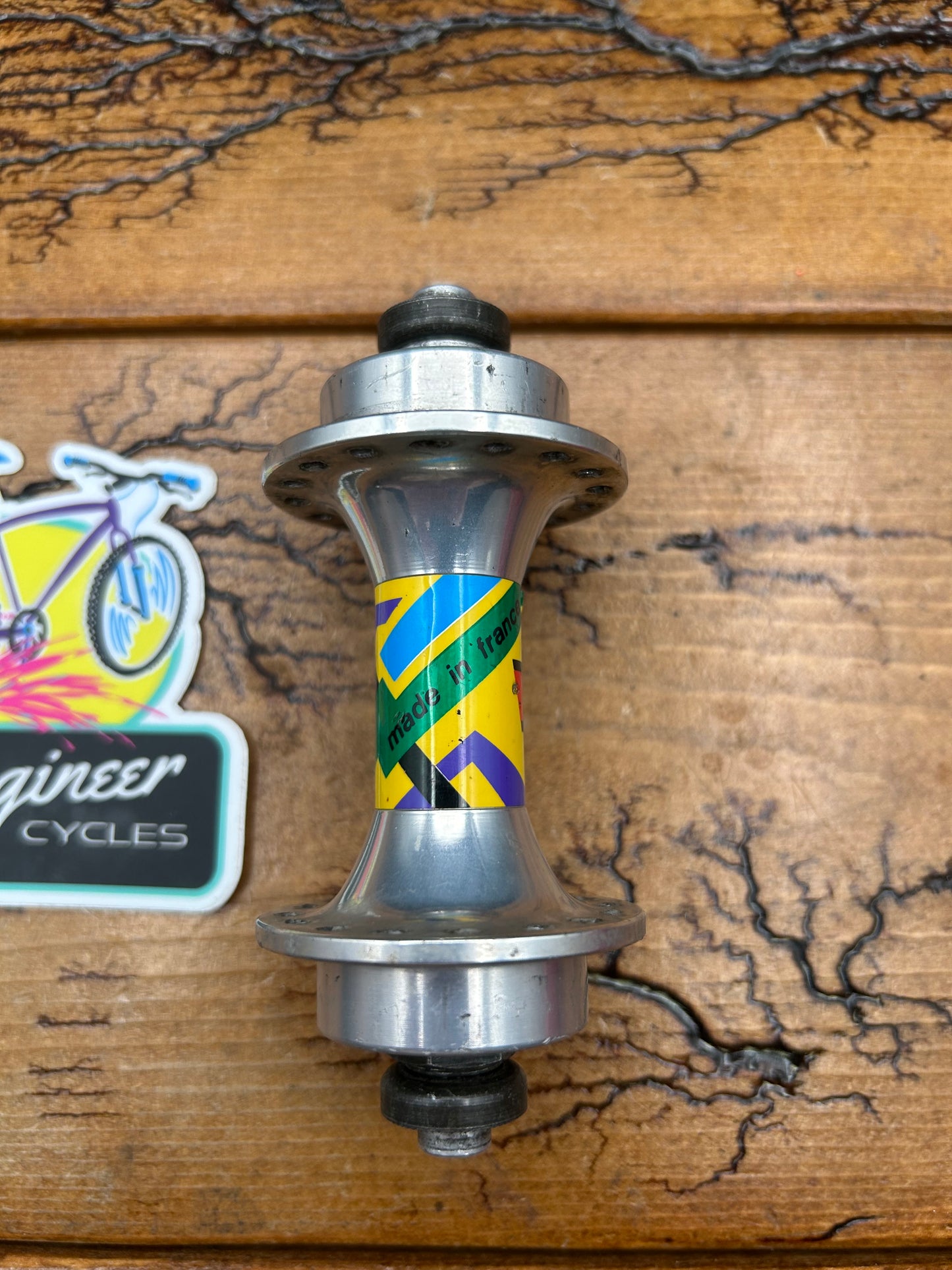 Mavic Paris Gao Dakar Silver 32 Hole Front Hub