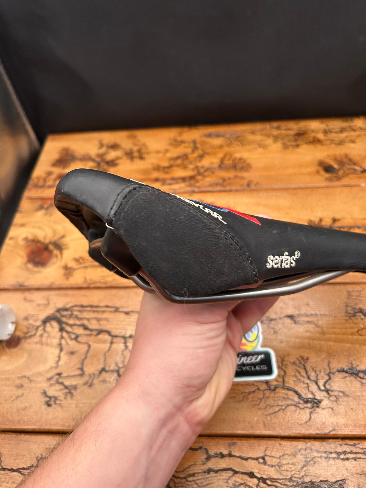 Serfas Arc Series Crossbow Kevlar Titanium Railled Saddle