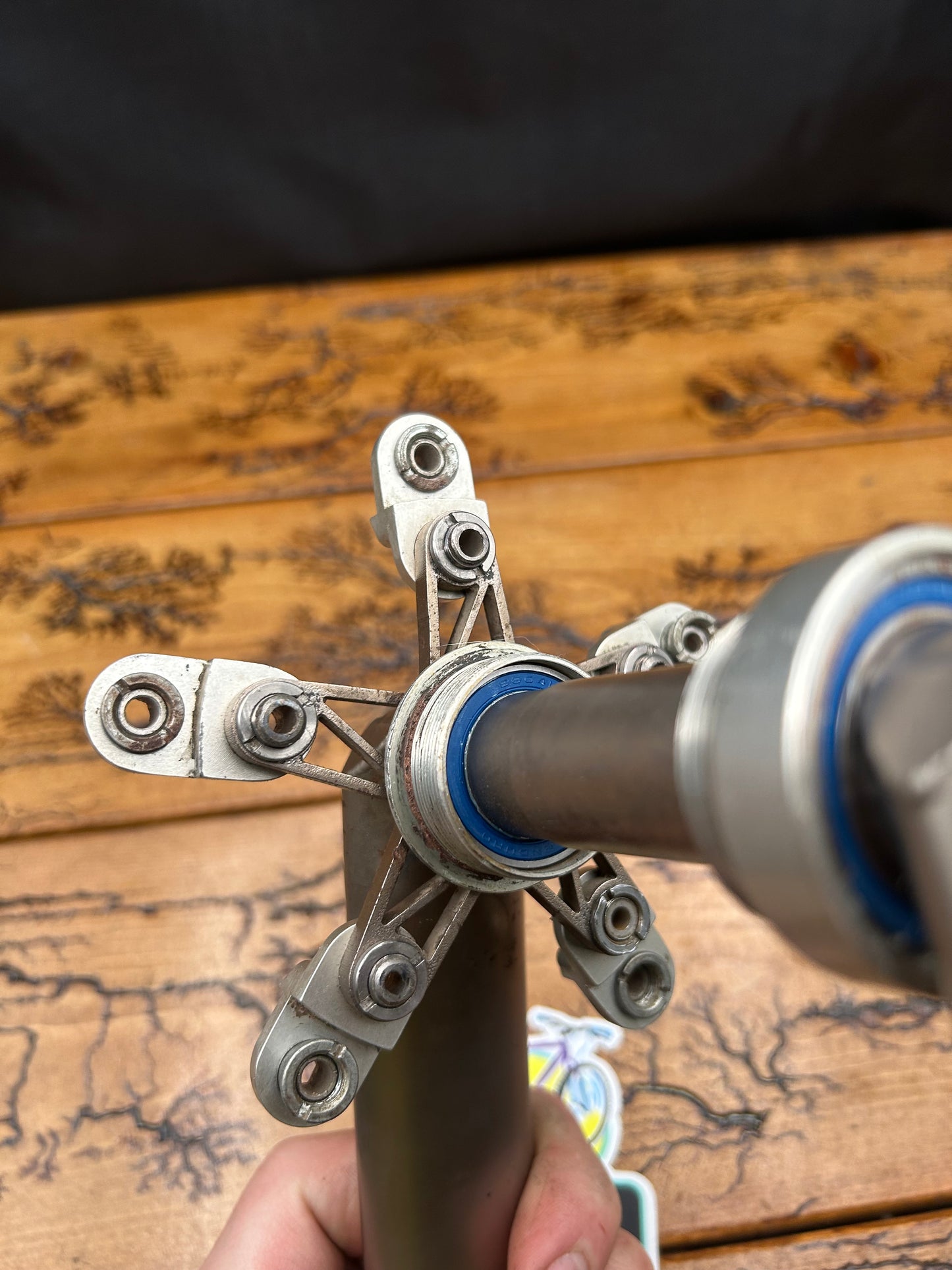 Sweet Wings 175mm Triple 110/74 BCD Crankset With Bottom Bracket