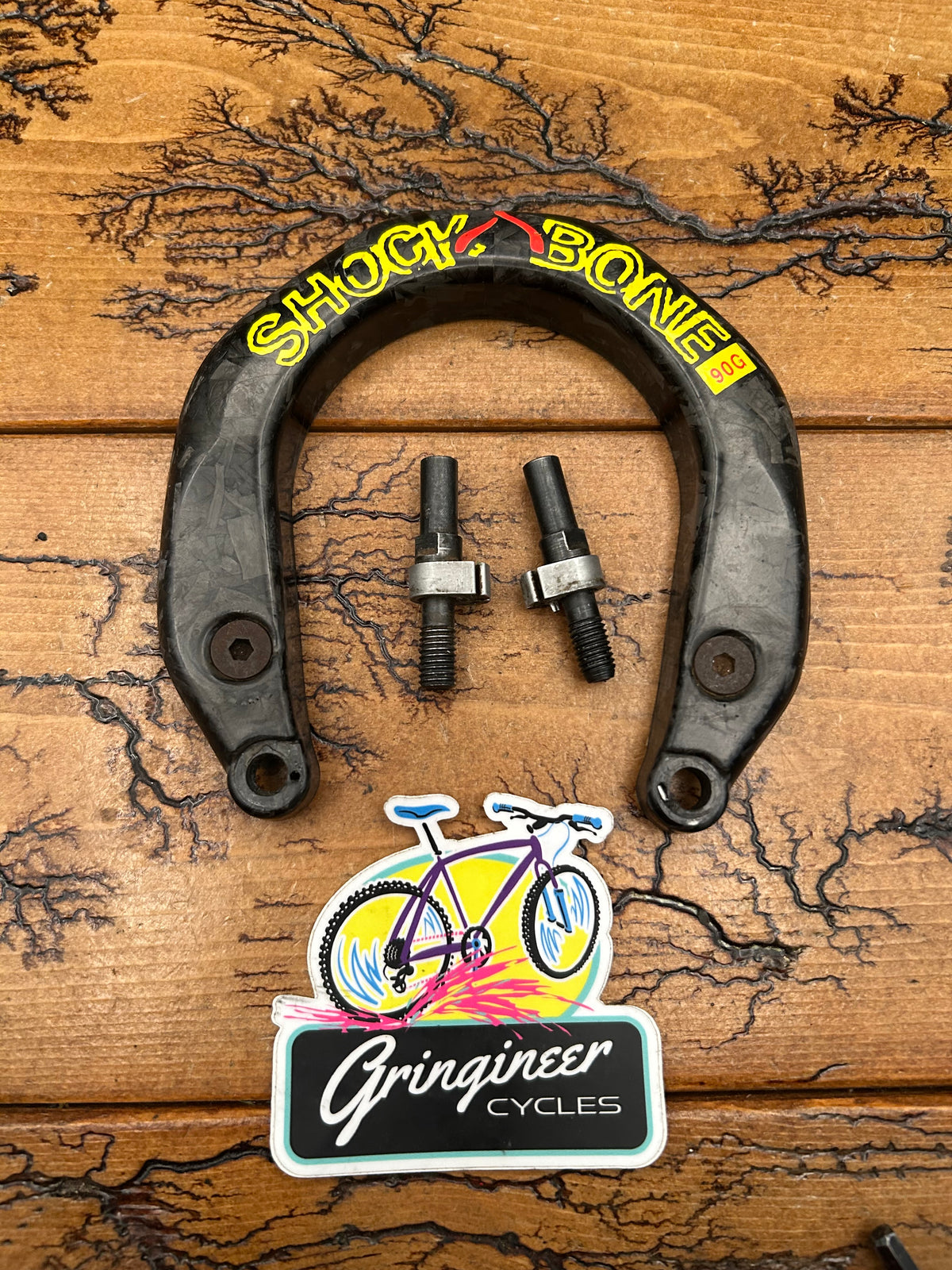 Styff Componentry Shock Bone 90G Carbon Fork Brace