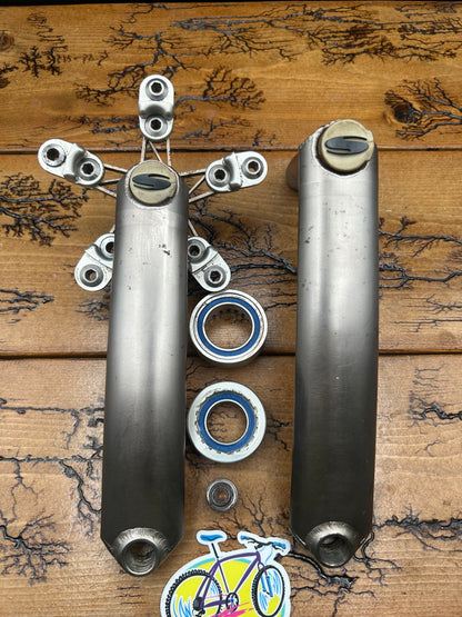 Sweet Wings 175mm Triple 110/74 BCD Crankset With Bottom Bracket