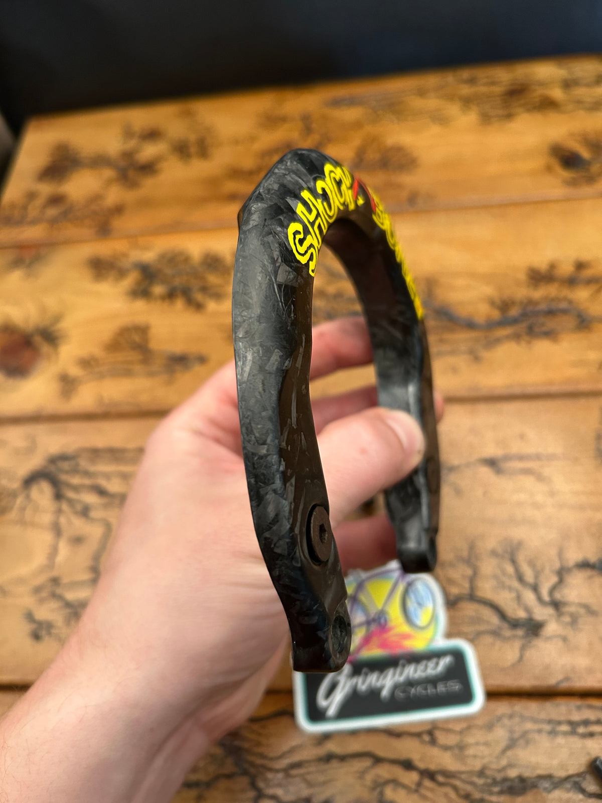 Styff Componentry Shock Bone 90G Carbon Fork Brace