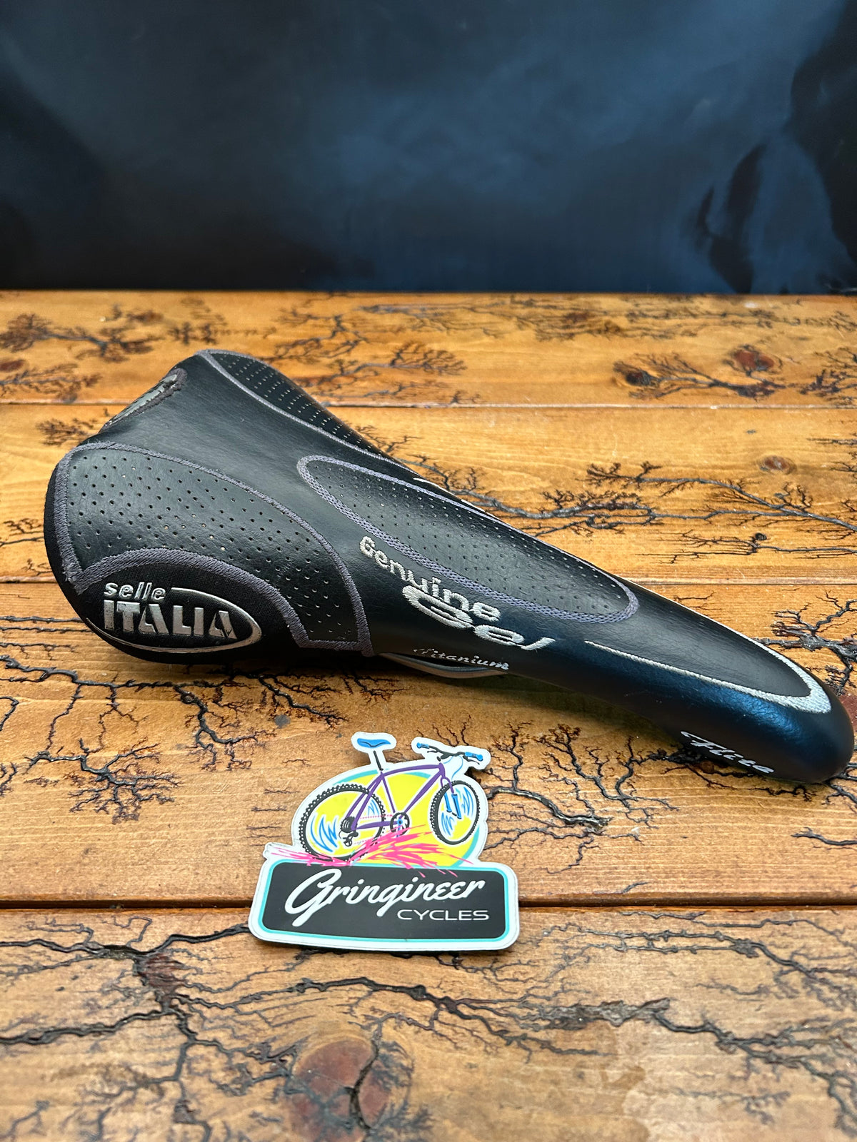 Selle Italia Flite Titanium Genuine Gel Black Saddle