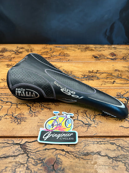Selle Italia Flite Titanium Genuine Gel Black Saddle