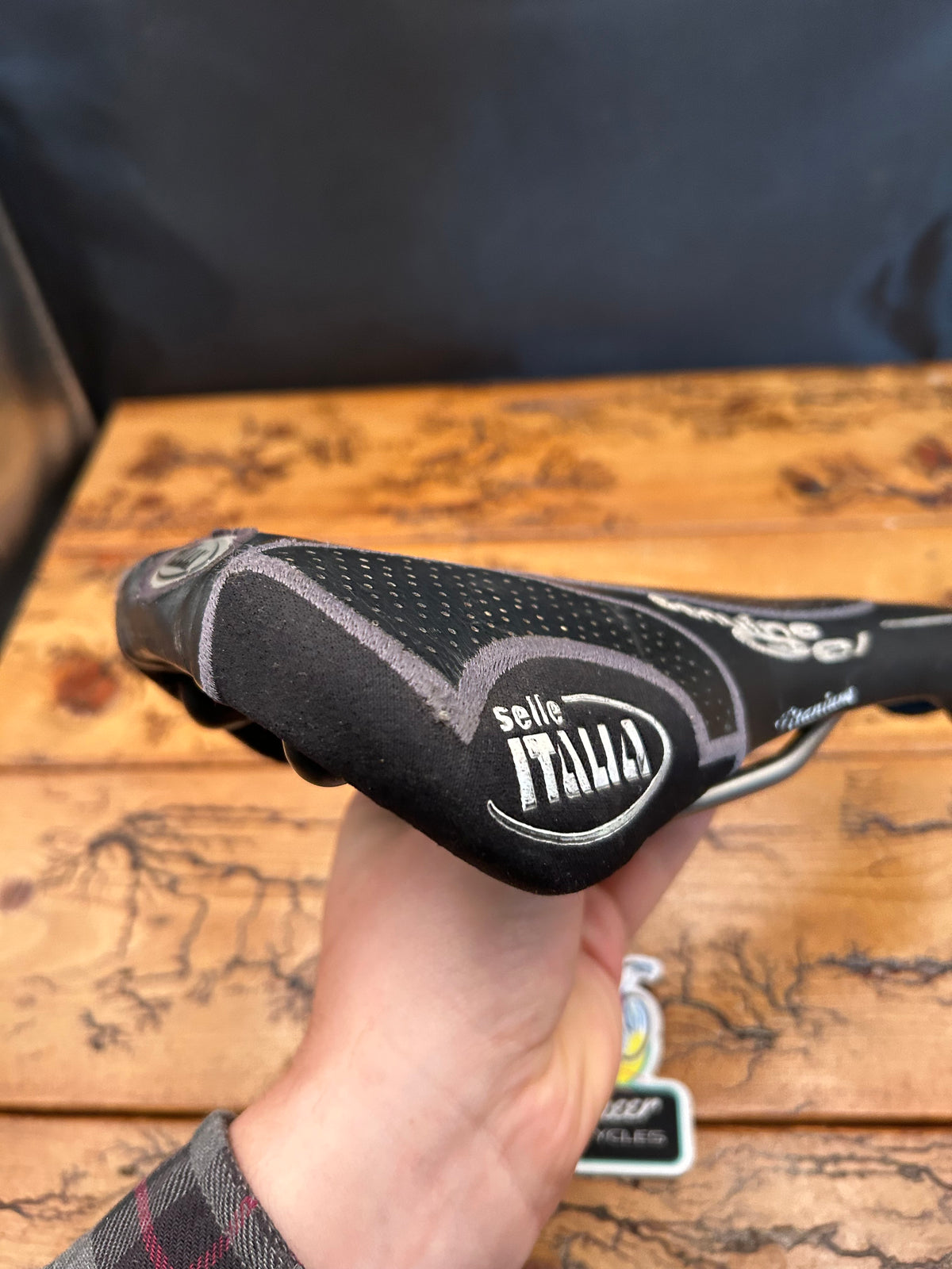 Selle Italia Flite Titanium Genuine Gel Black Saddle