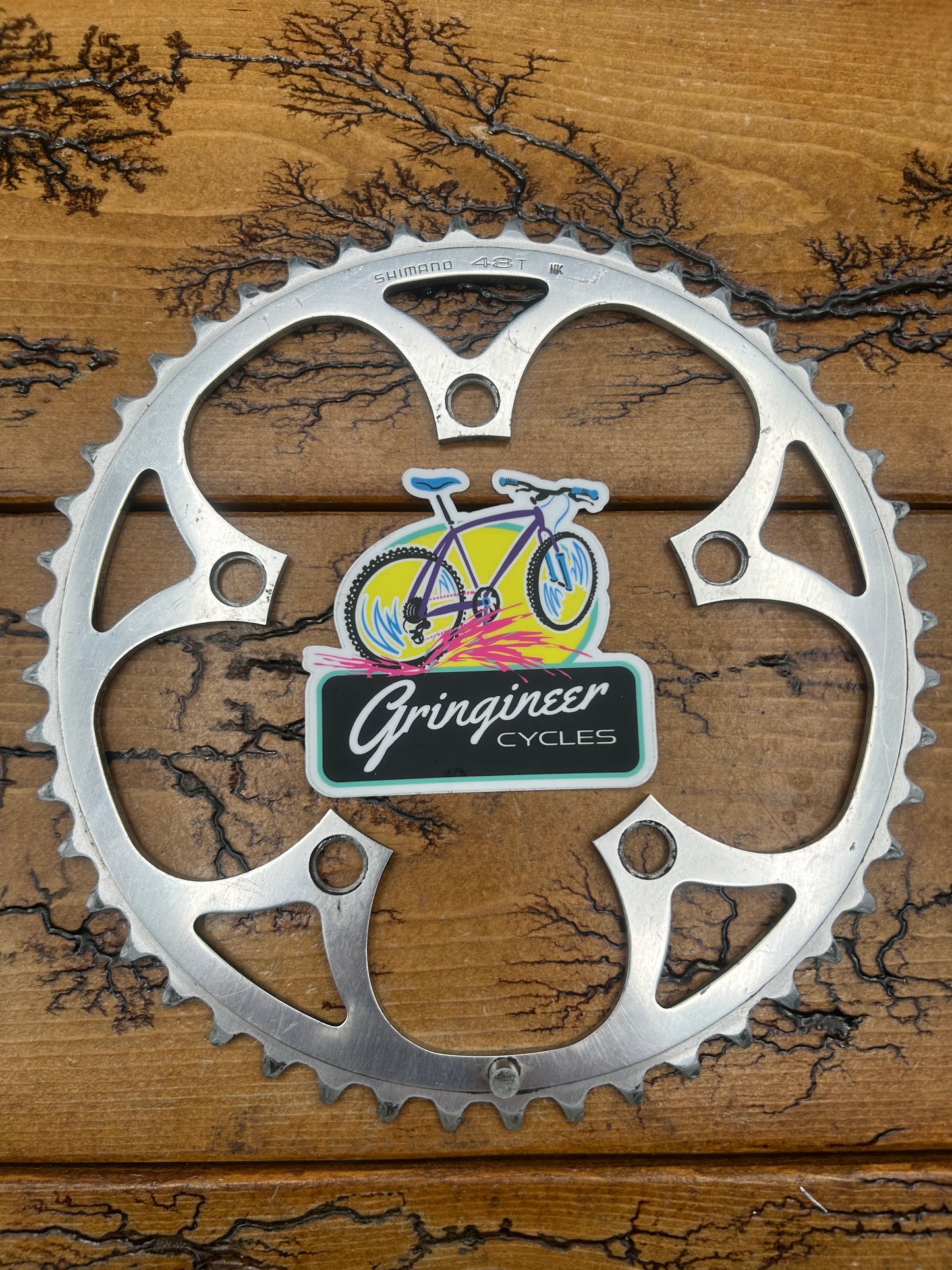 Shimano 48 Tooth 110 BCD 7/8 Speed Chainring