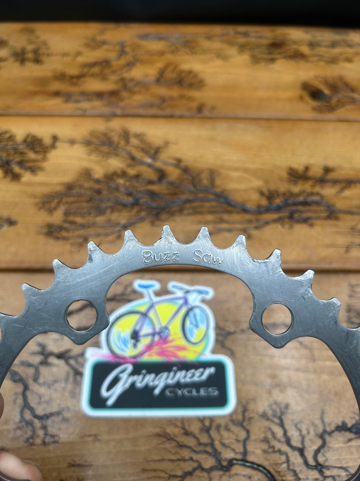 Onza Buzz Saw 36 Tooth  110 BCD Stainless Steel Chainring