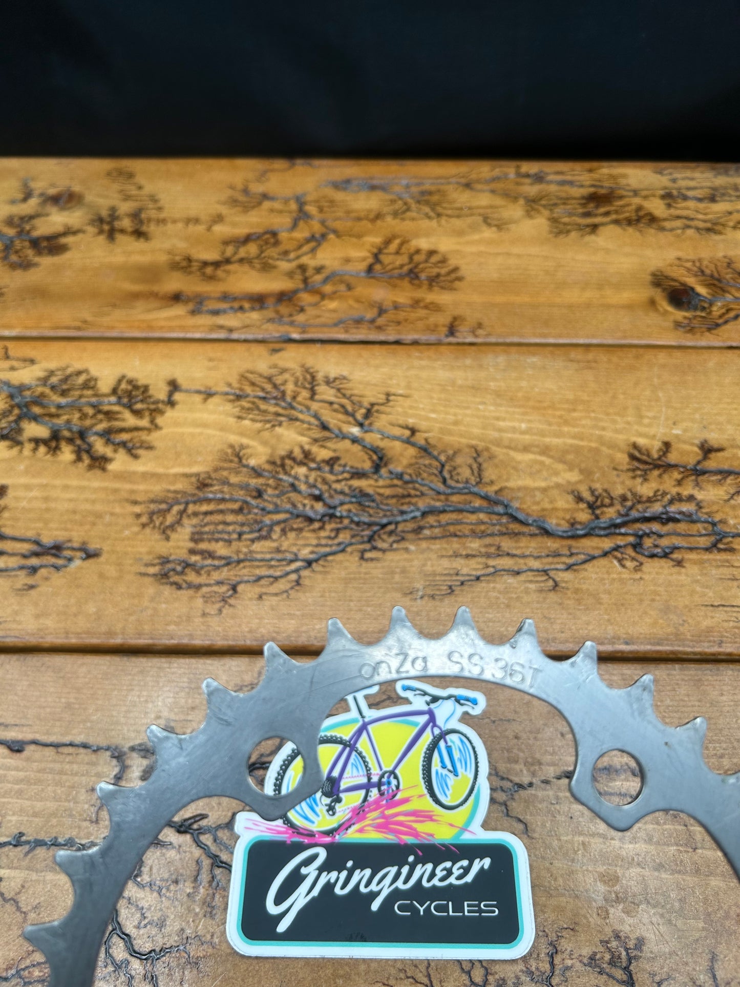 Onza Buzz Saw 36 Tooth  110 BCD Stainless Steel Chainring