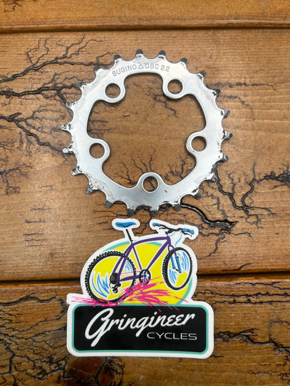 Sugino 22 Tooth 58 BCD Steel Chainring