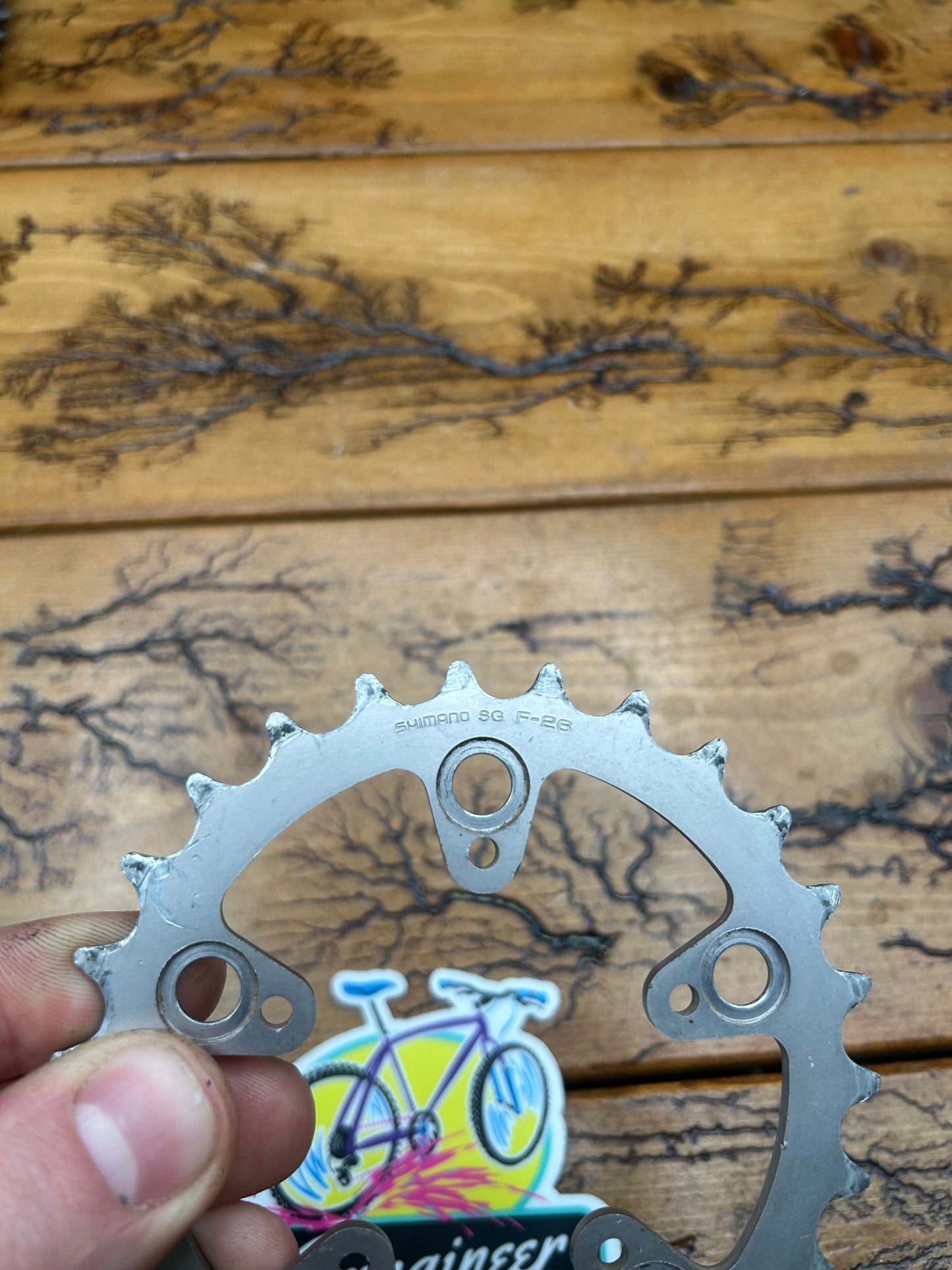 Shimano 26 Tooth 74 BCD Chainring