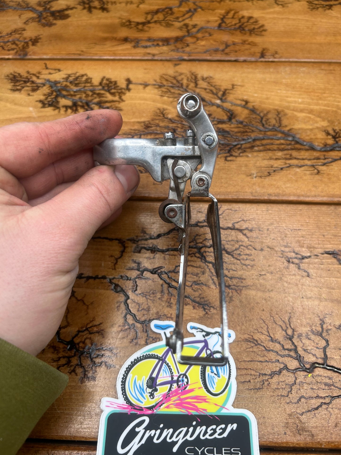 Suntour AX-5000 28.6mm Bottom Pull Front Derailleur