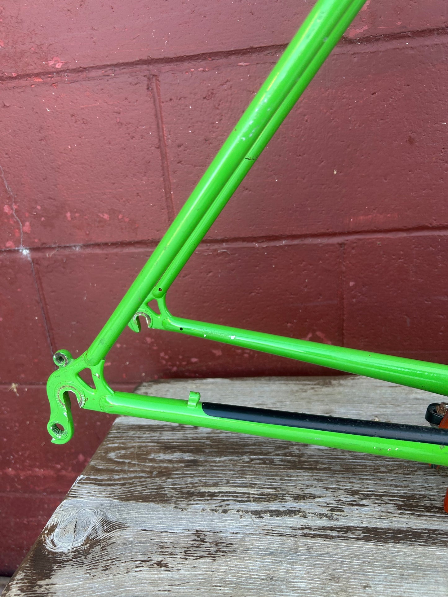 1987 19.5" Bridgestone MB-2 Frameset With Extras