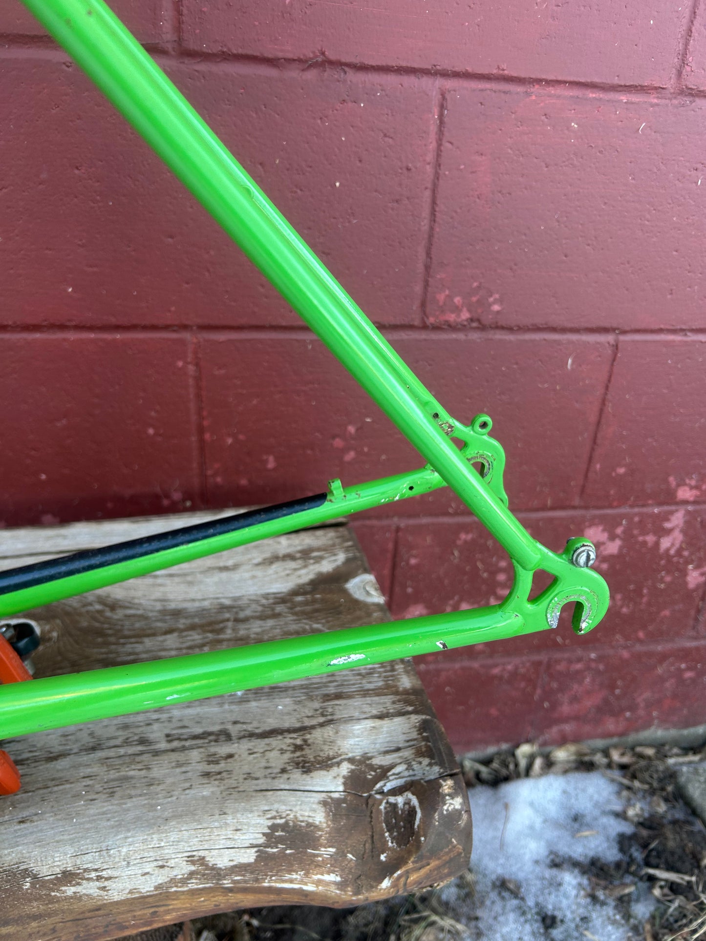 1987 19.5" Bridgestone MB-2 Frameset With Extras