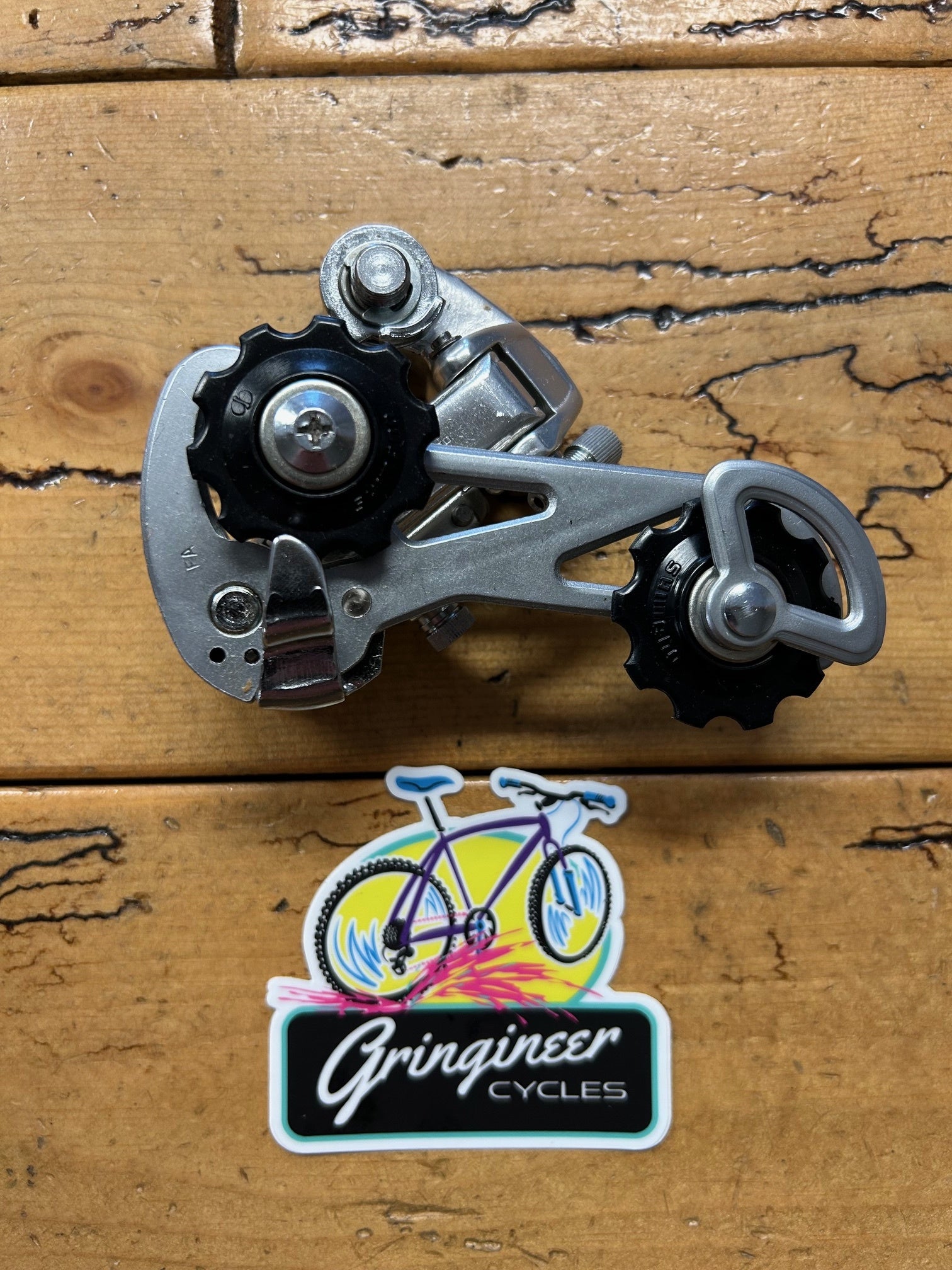 Shimano 600EX Arabesque RD-6210 Long Cage Rear Derailleur NOS
