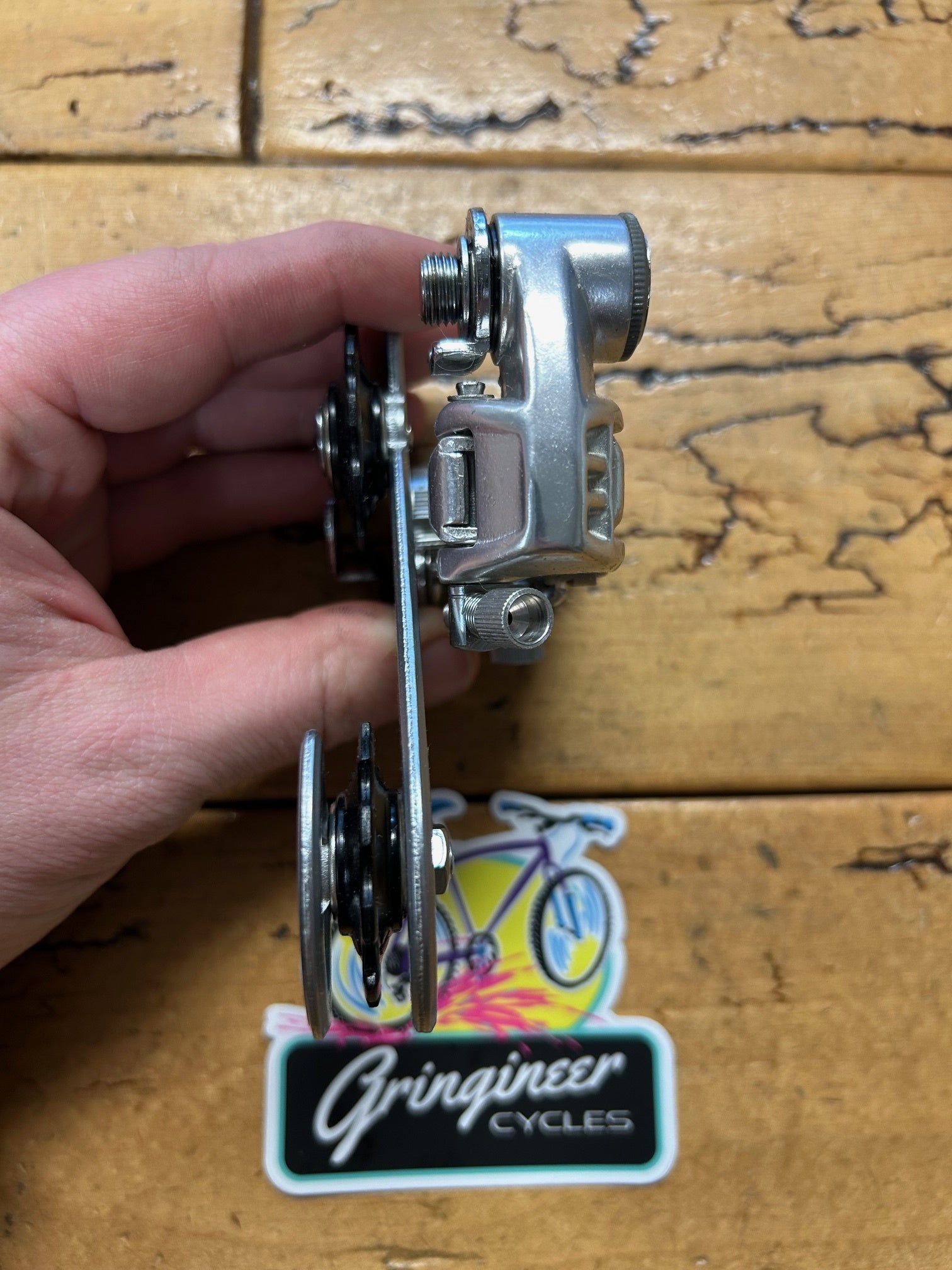 Shimano 600EX Arabesque RD-6210 Long Cage Rear Derailleur NOS