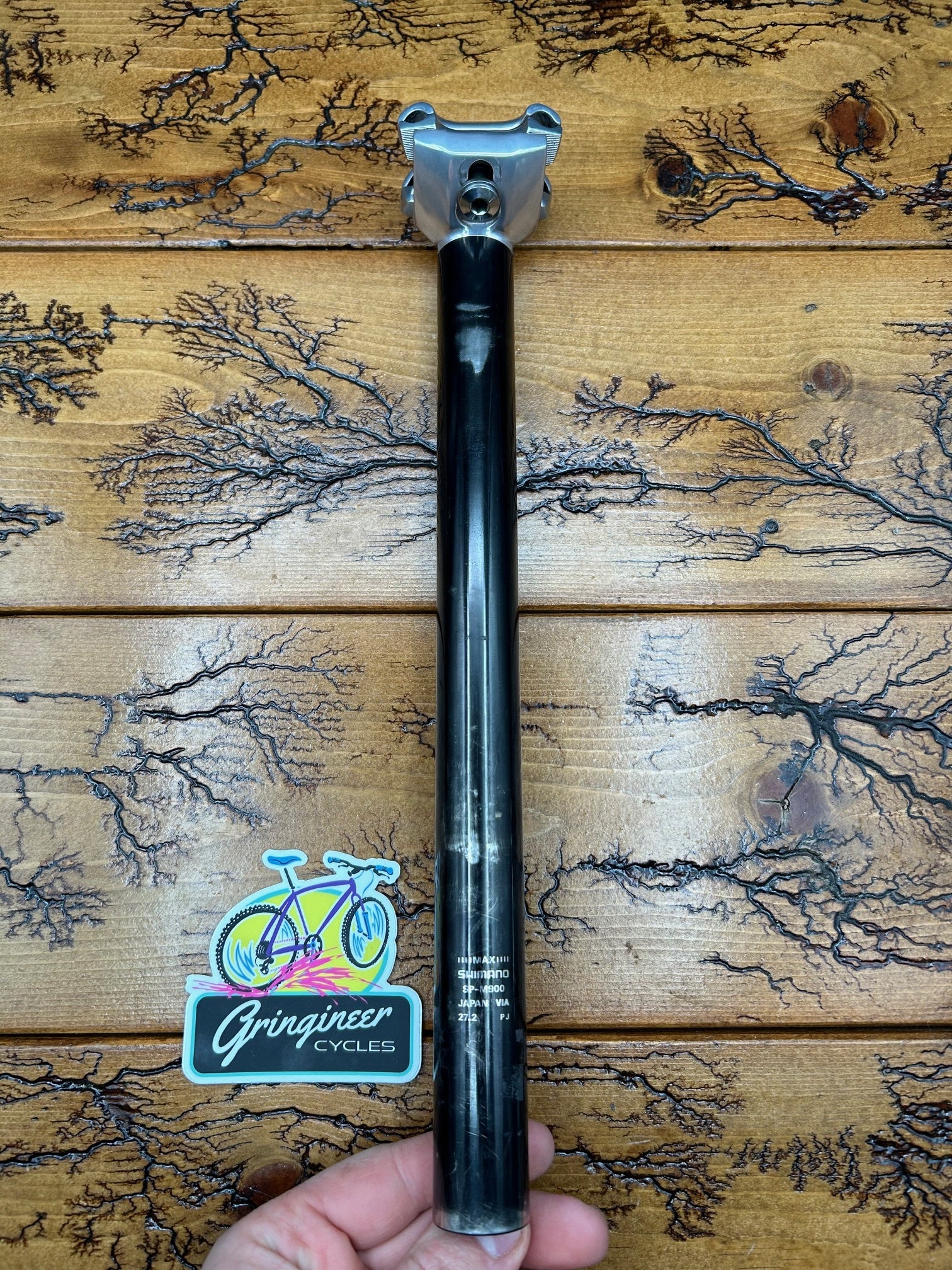 Shimano XTR SP-M900 27.2mm 330mm Seatpost – Gringineer Cycles