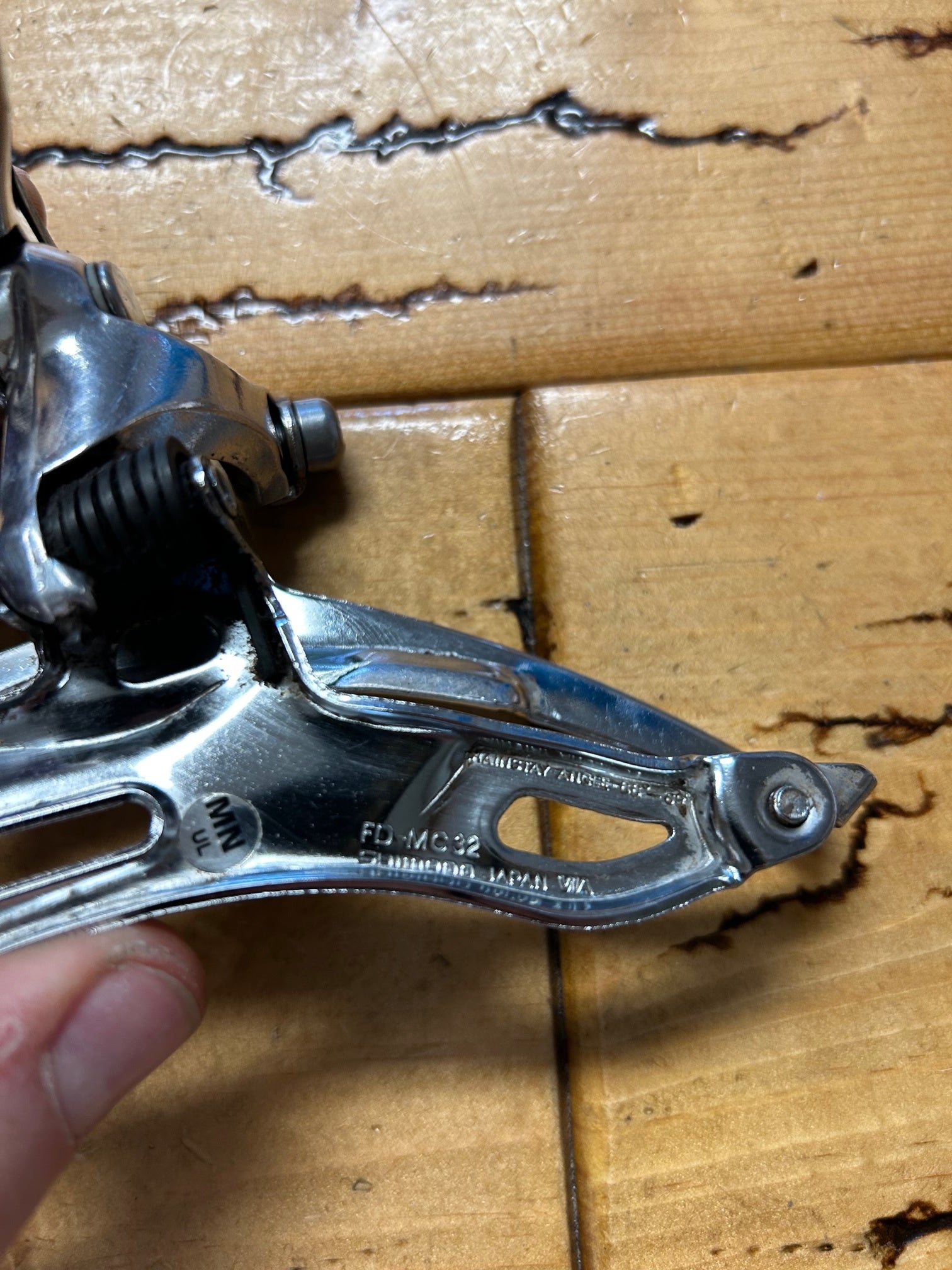 Shimano STX FD-MC32 28.6mm Top Pull Front Derailleur – Gringineer