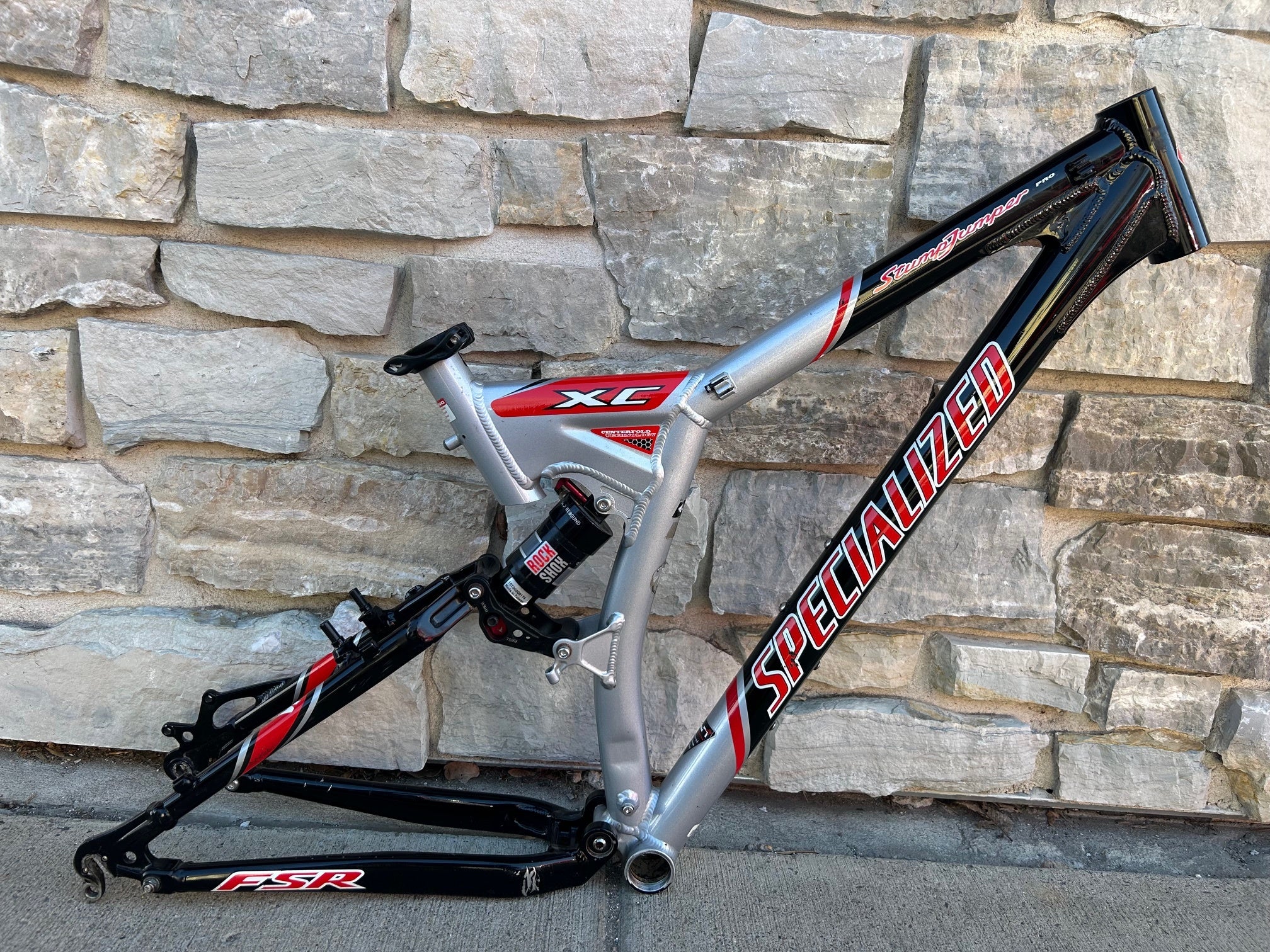 2001 Medium Specialized Stumpjumper Pro XC FSR Frame – Gringineer
