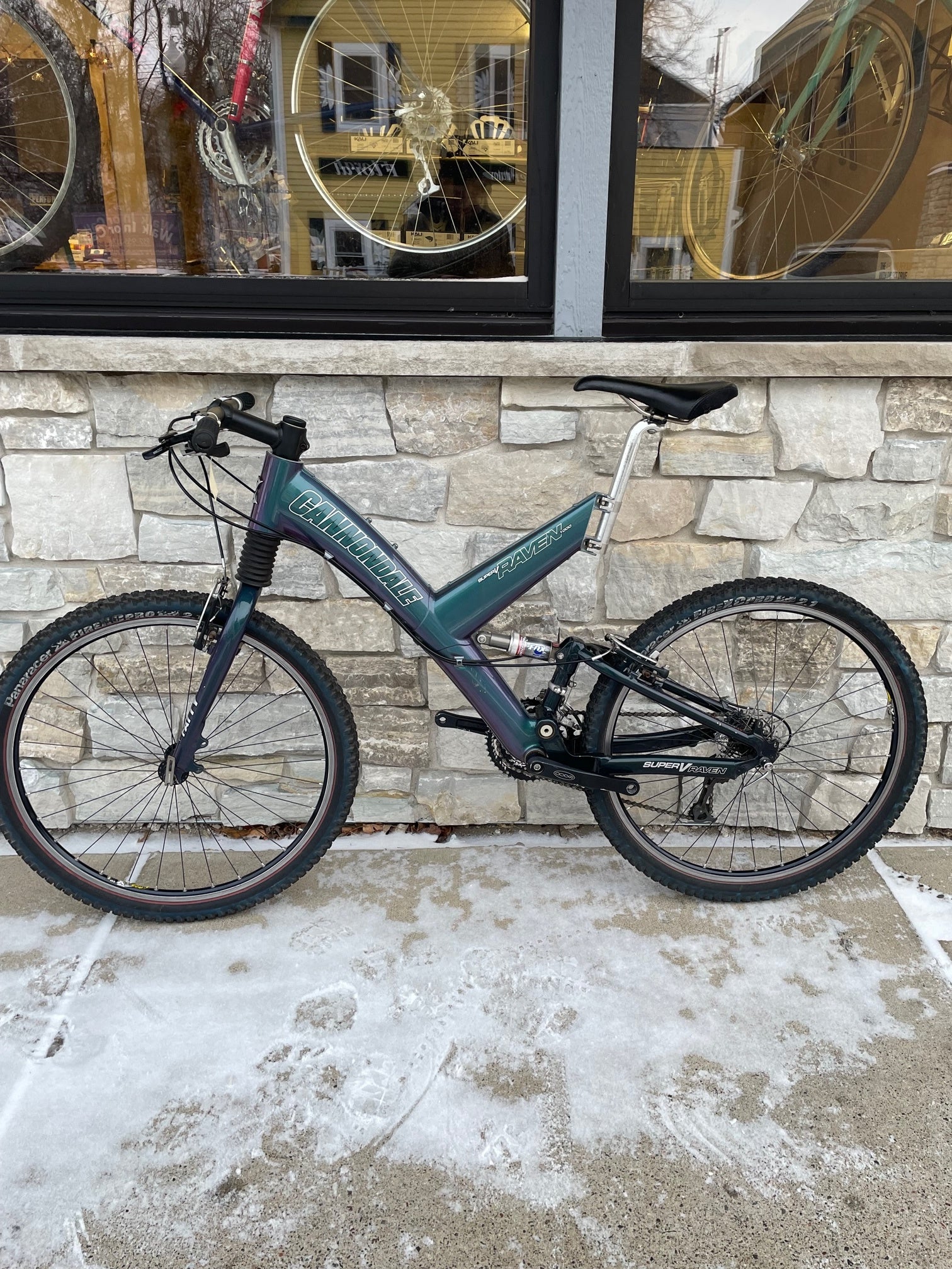 1999 Large Cannondale Super V Raven 1000 – Gringineer Cycles