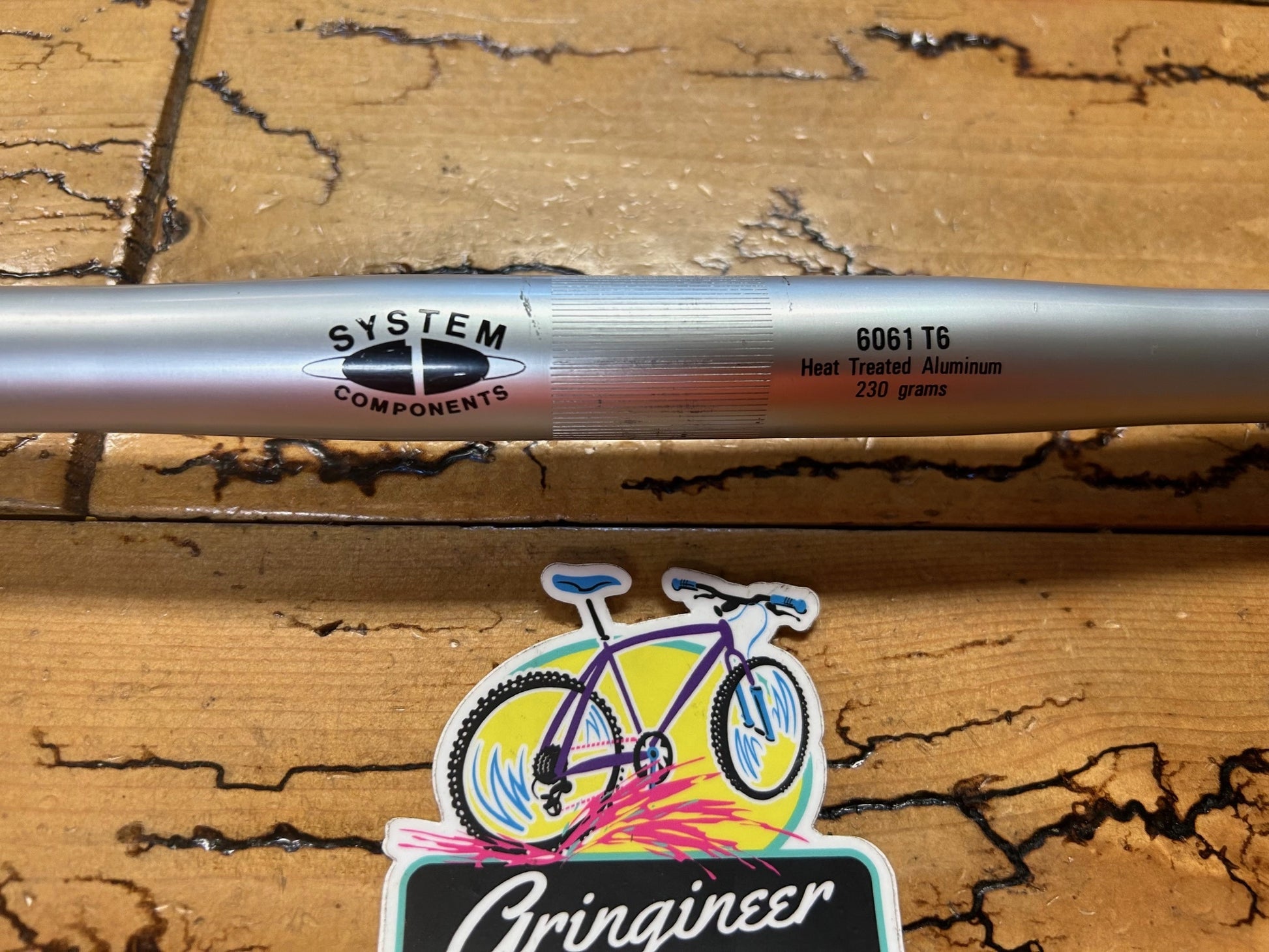 Trek System 1 560mm 25.4mm Handlebar Black Logos