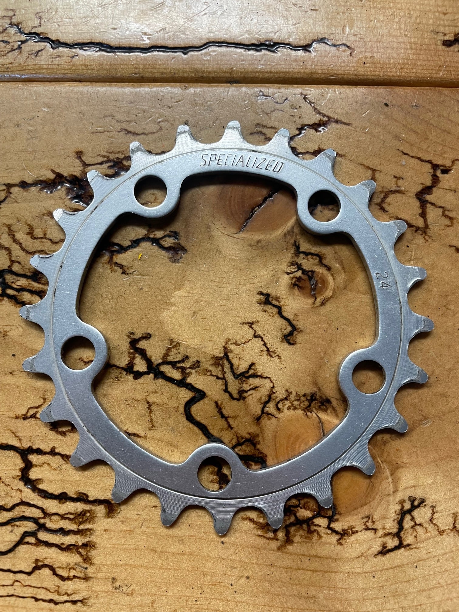 Specialized 24 Tooth 5 Bolt 74 BCD Chainring – Gringineer Cycles