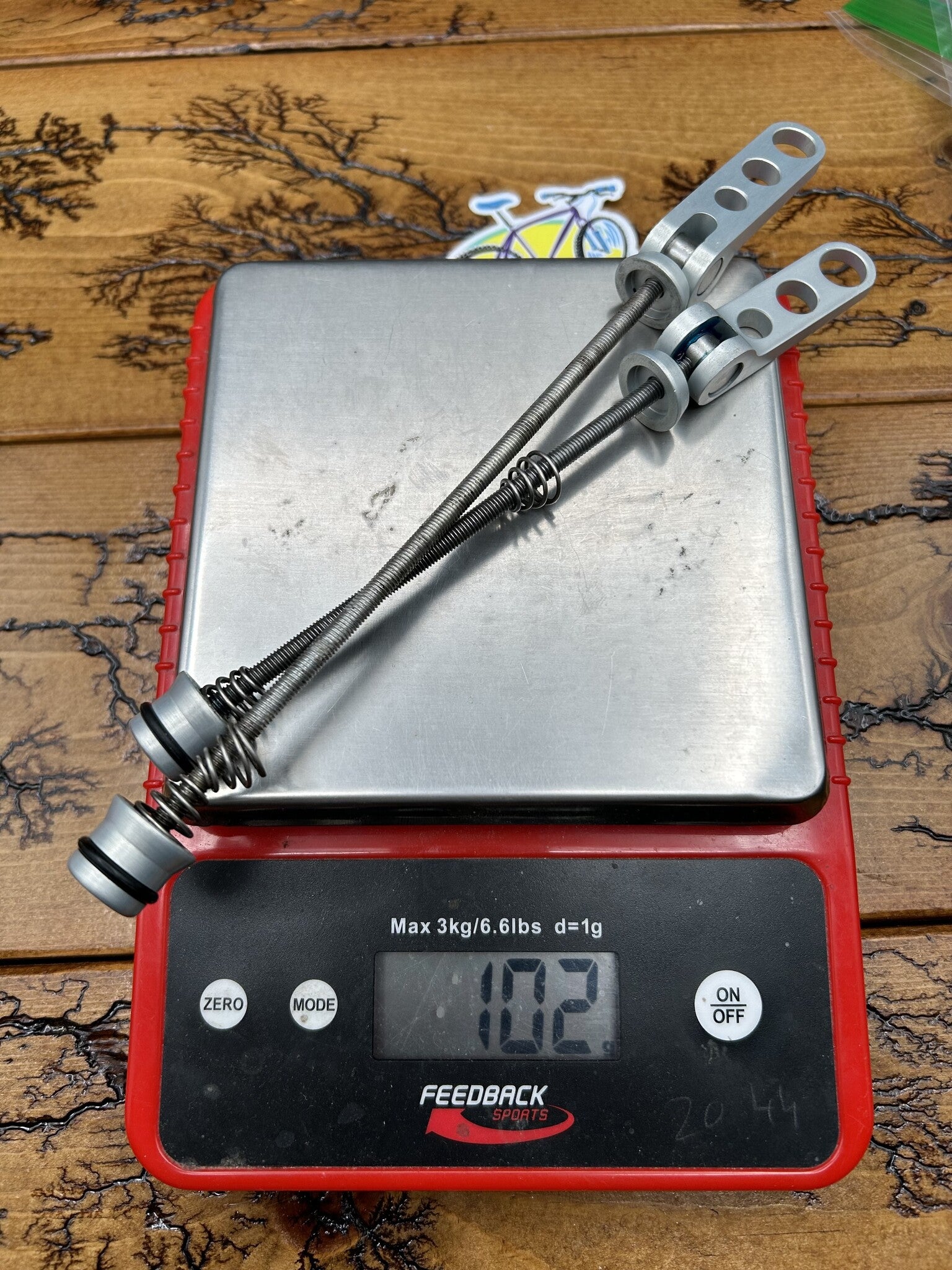 Ringle Silver Cam Twist Skewer Set – Gringineer Cycles