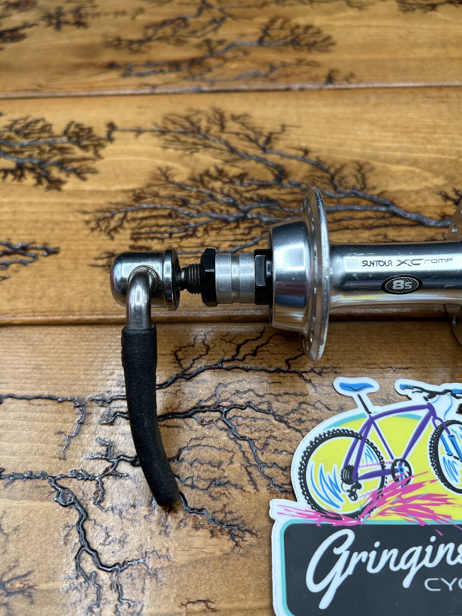 Suntour XC Comp 8 Speed 32 Hole Rear Hub With Skewer – Gringineer