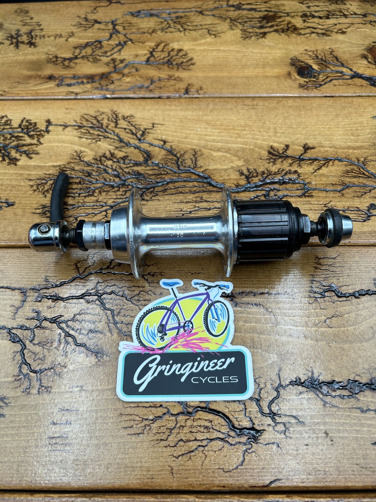 Suntour XC Comp 8 Speed 32 Hole Rear Hub With Skewer – Gringineer
