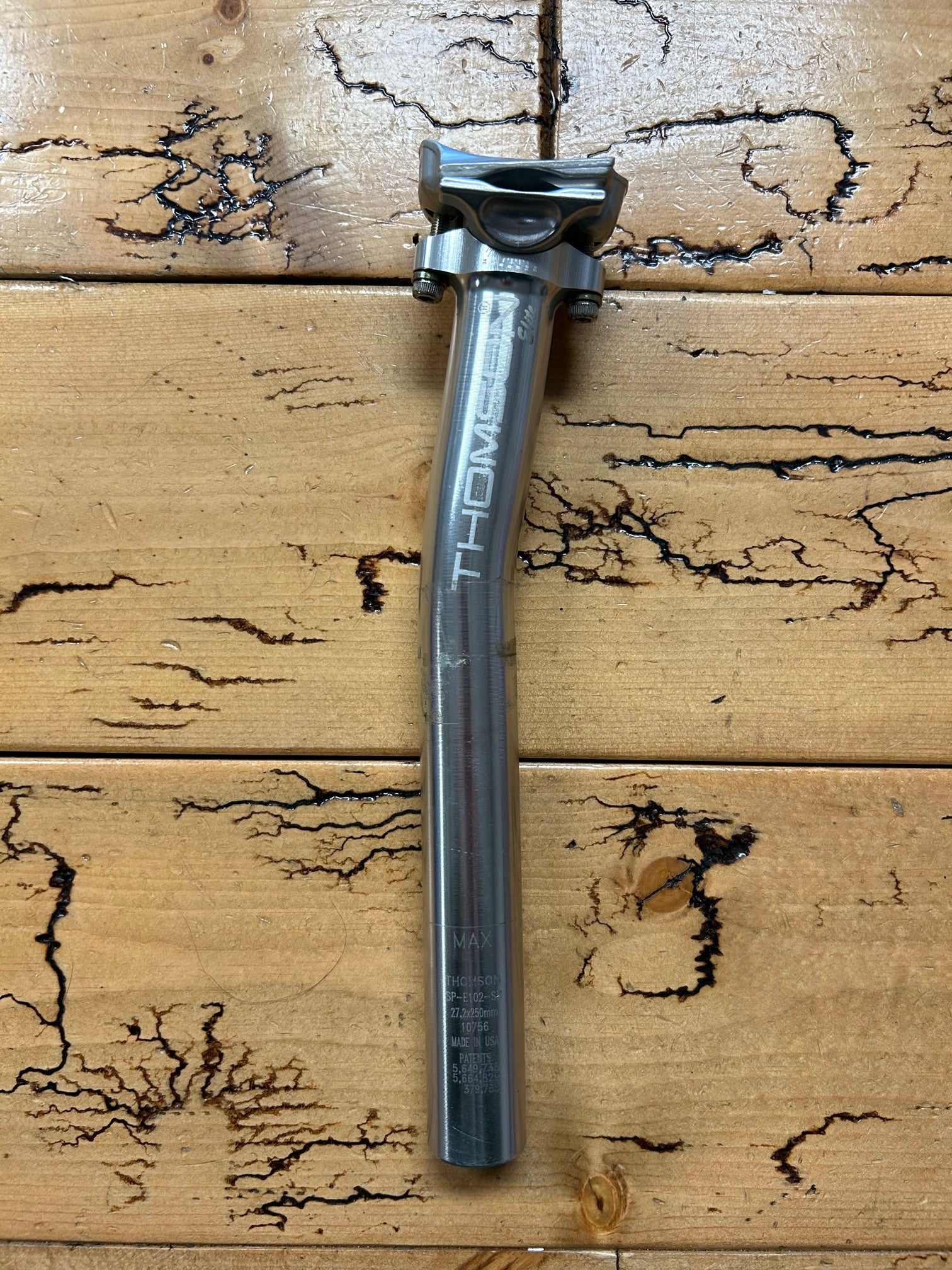 Thomson Elite SP-E102-SB 27.2x250mm Silver Seatpost – Gringineer